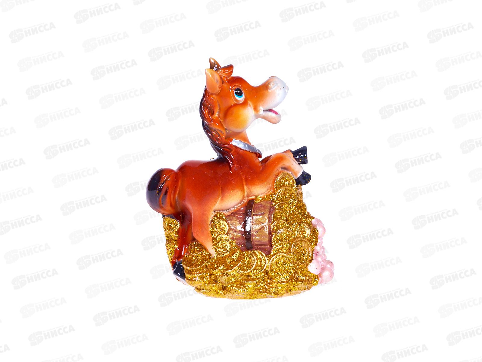 Копилка "Лошадь у кадки с монетами" 8*11см 10870771