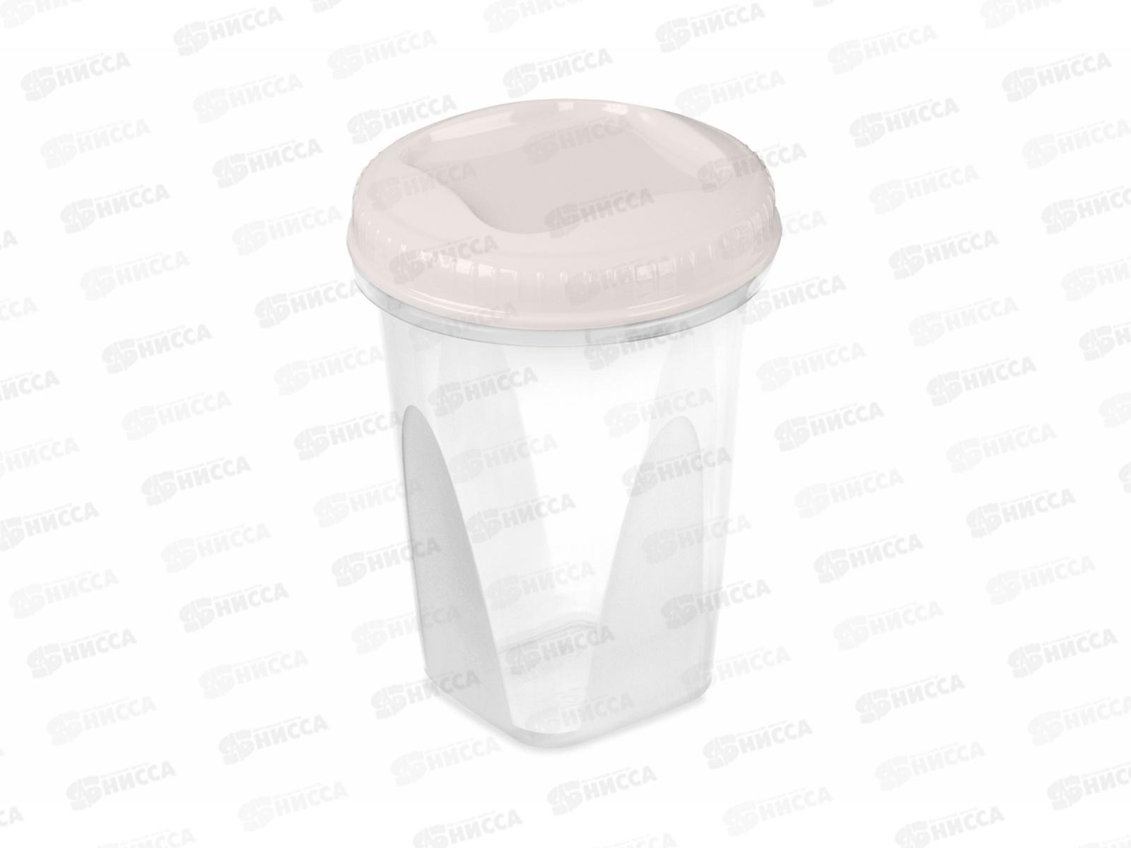 Банка с завинч кр Тондо 0,9л С286КРЕМ Кремовый *16