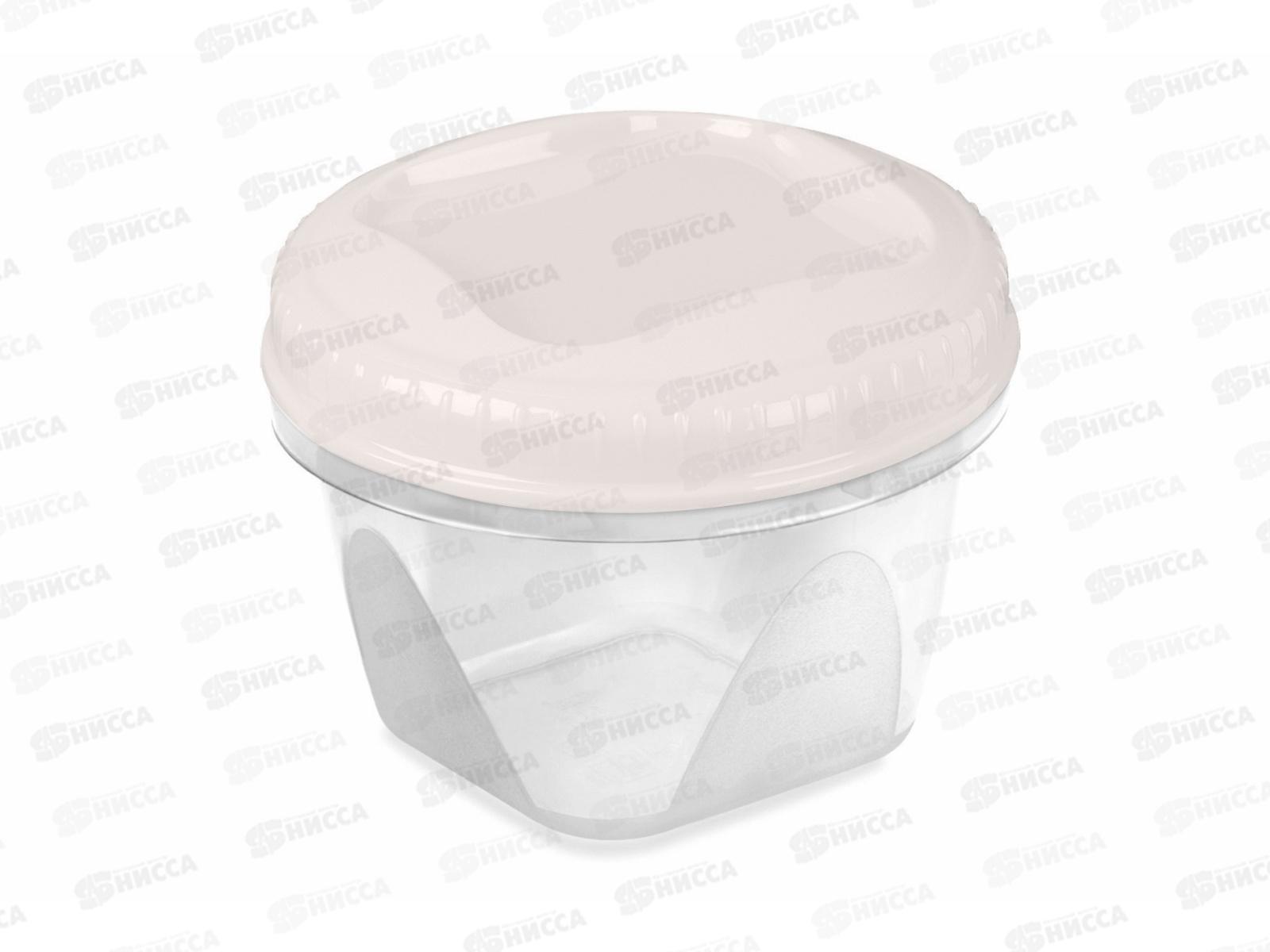 Банка с завинч кр Тондо 1,2л С287КРЕМ Кремовый *16