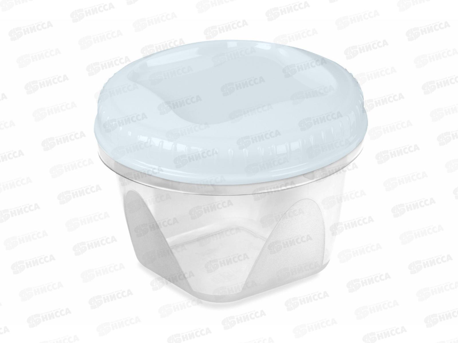 Банка с завинч кр Тондо 1,2л С287СГЛ Светло-голубой *16