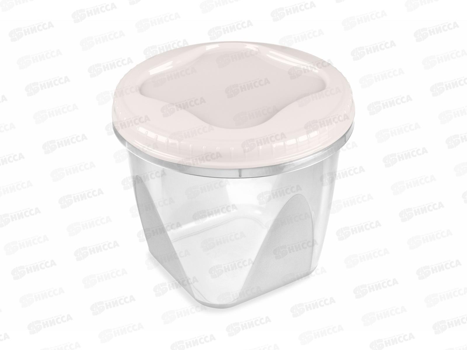 Банка с завинч кр Тондо 1,5л С288КРЕМ Кремовый *16