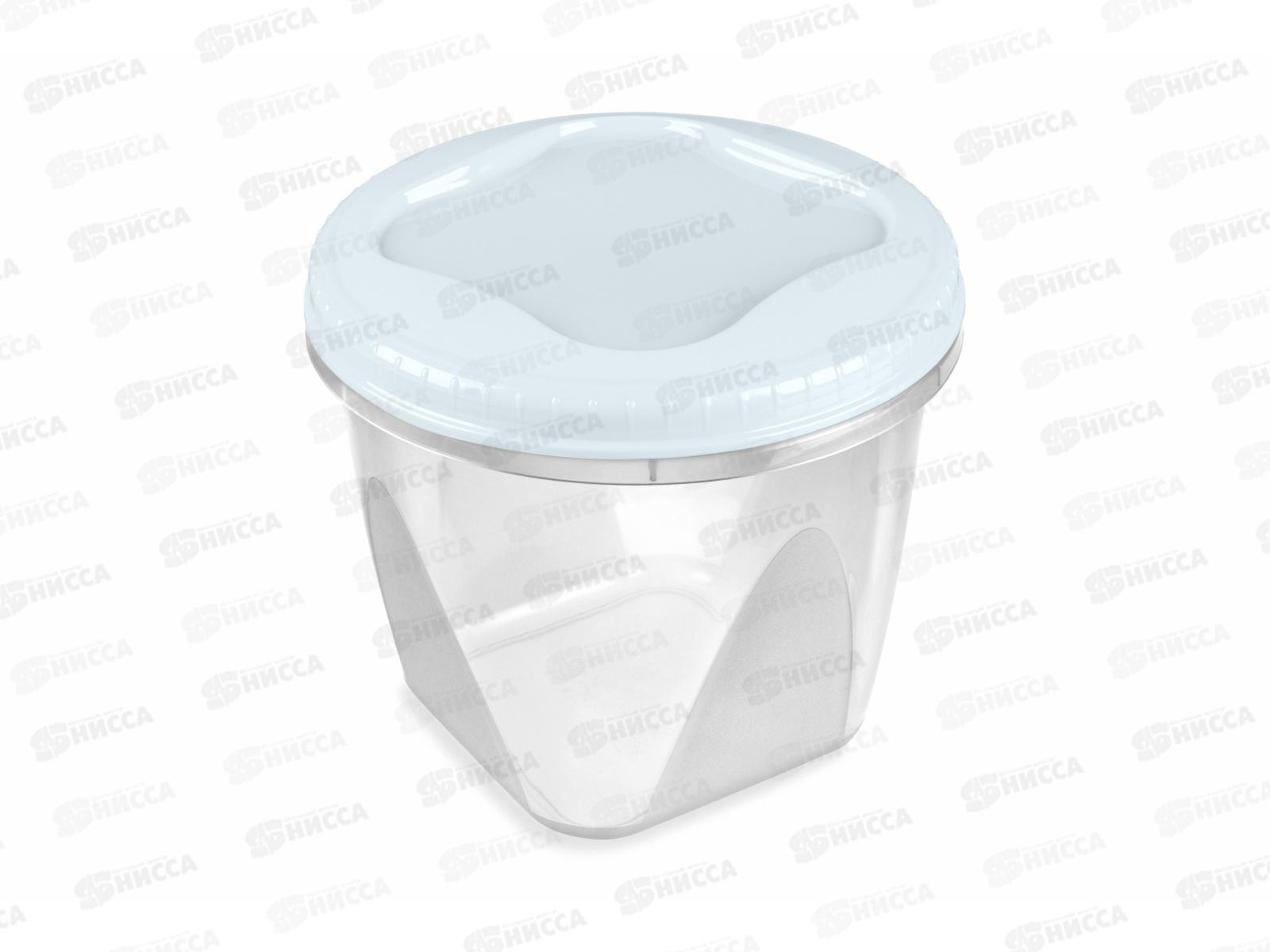 Банка с завинч кр Тондо 1,5л С288СГЛ Светло-голубой *16