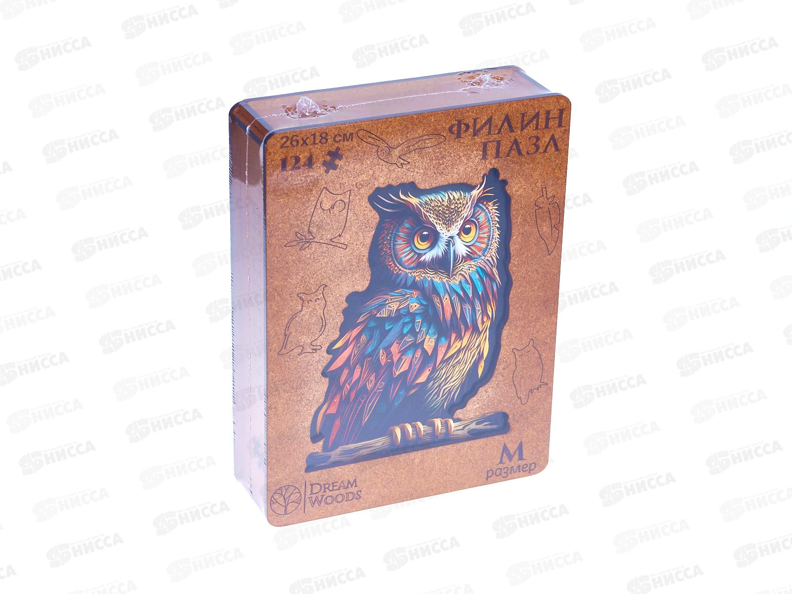 Пазл фигурный деревянный &quotФилин&quot P-038