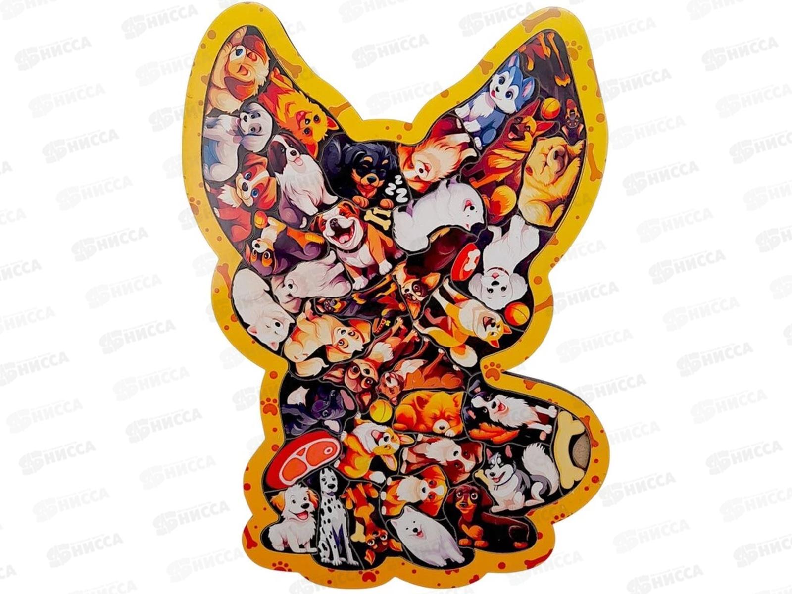 Пазл в рамке для детей "Собачки" R-005