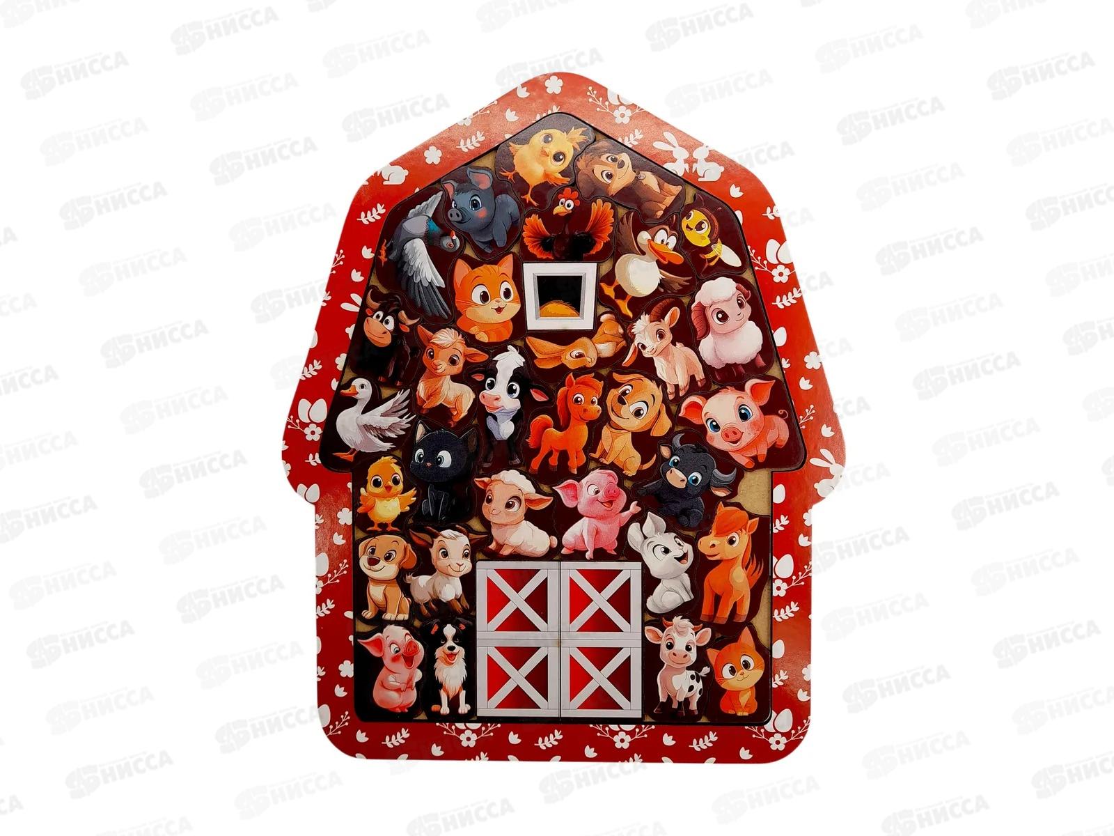 Пазл в рамке для детей &quotФерма&quot R-006