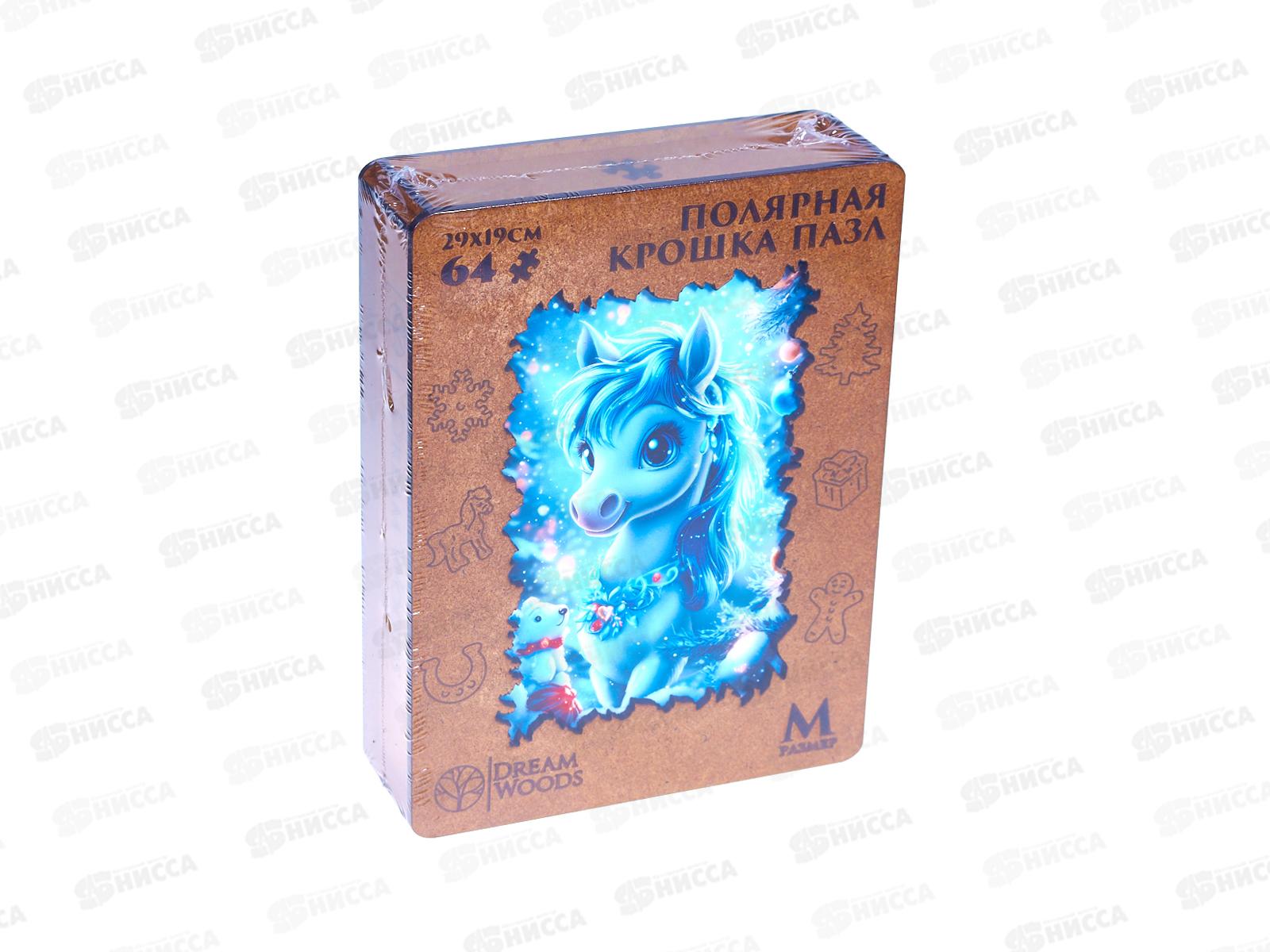 Пазл фигурный деревянный &quotПолярная крошка&quot, К-010