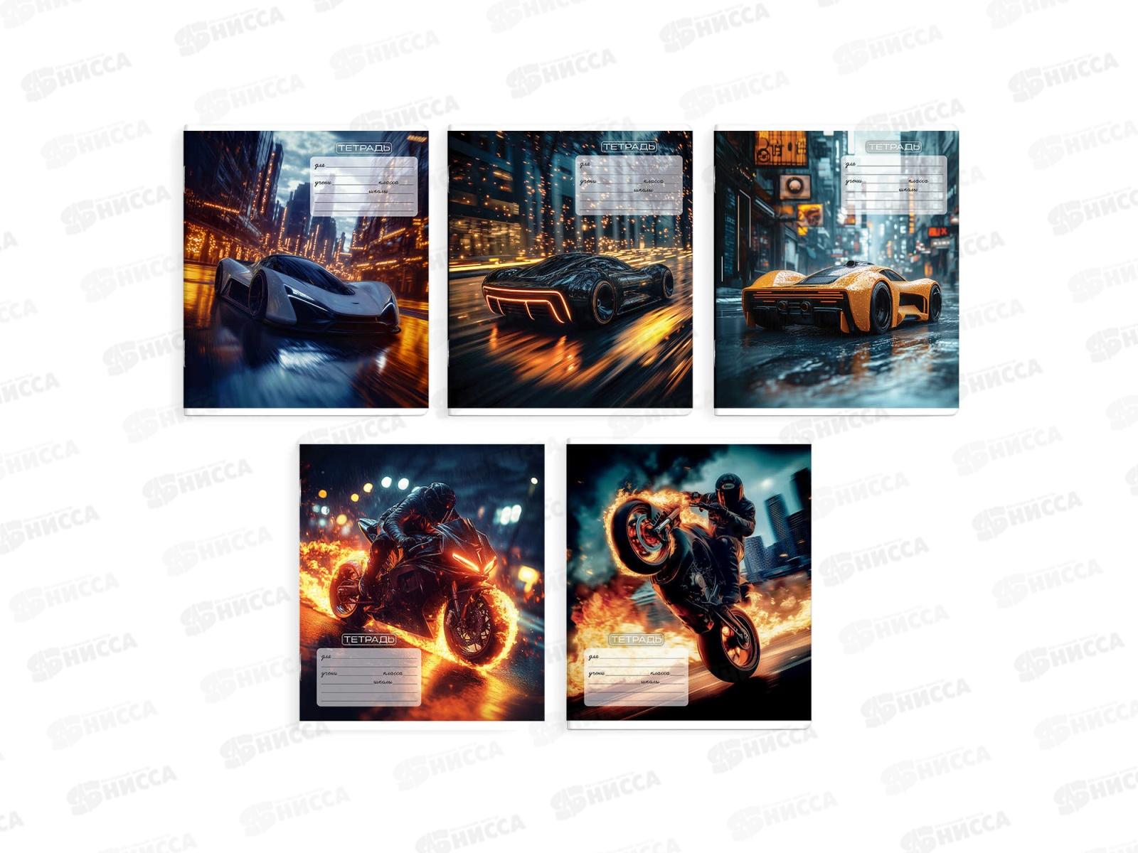 Тетрадь 12л в кос.лин. ФЕН Огненный драйв,70203 *10/160