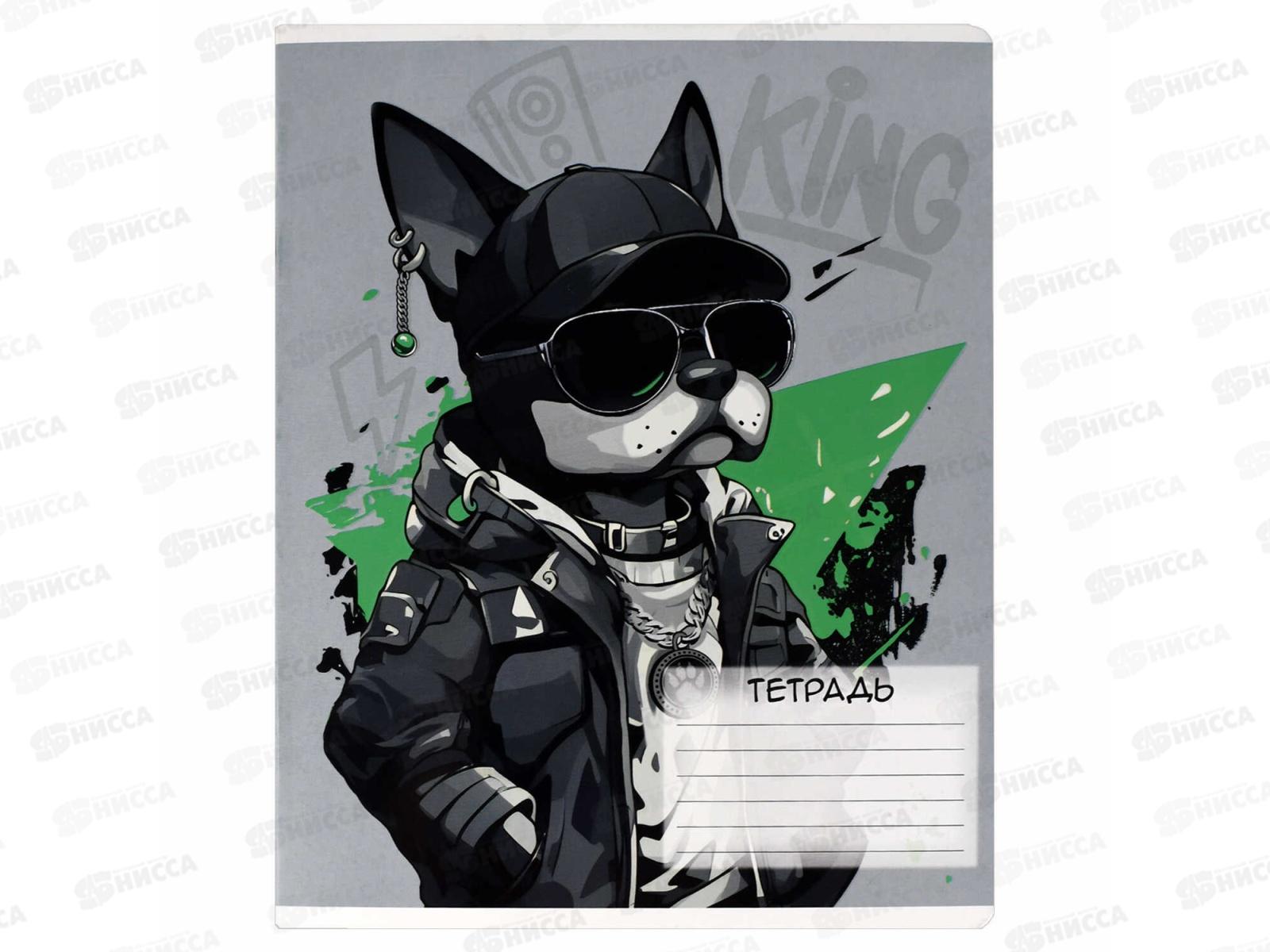 Тетрадь 12л лин. ФЕН Крутые зверята,68538*10/160