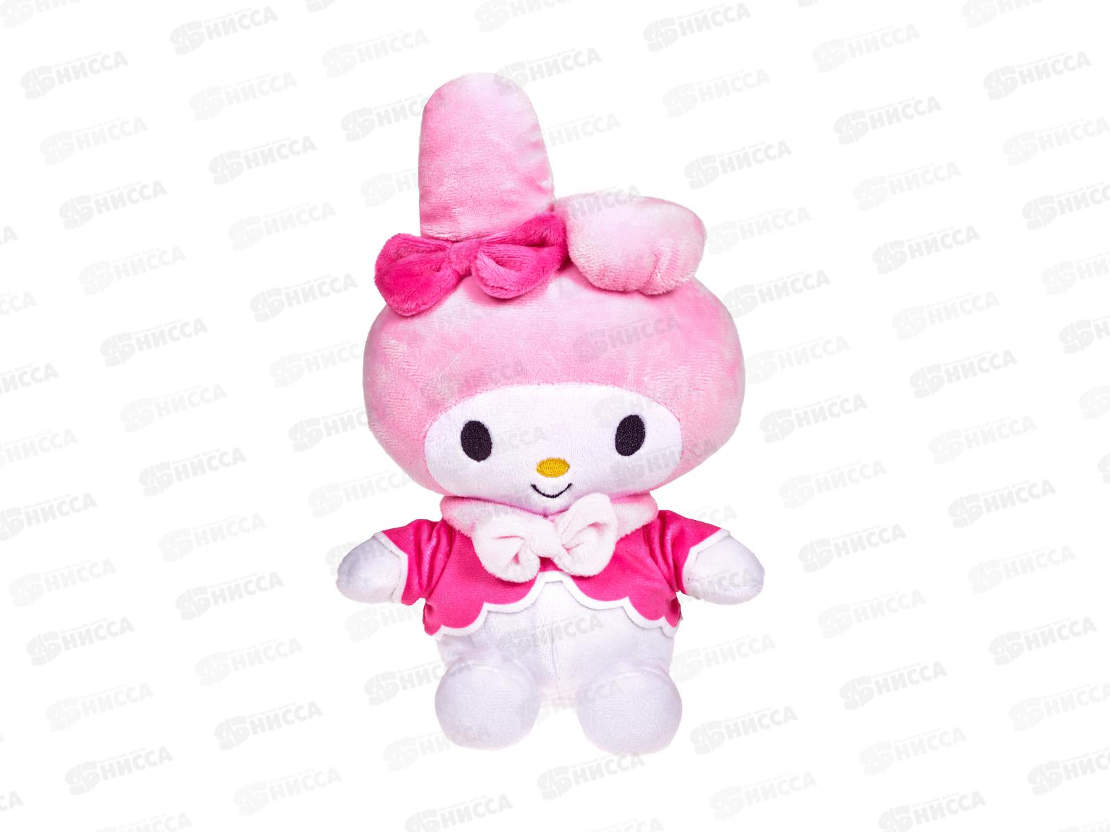 Kuromi San RIO зайка мелоди в накидке, КМ124116-17NS 17см, Мульти-Пульти