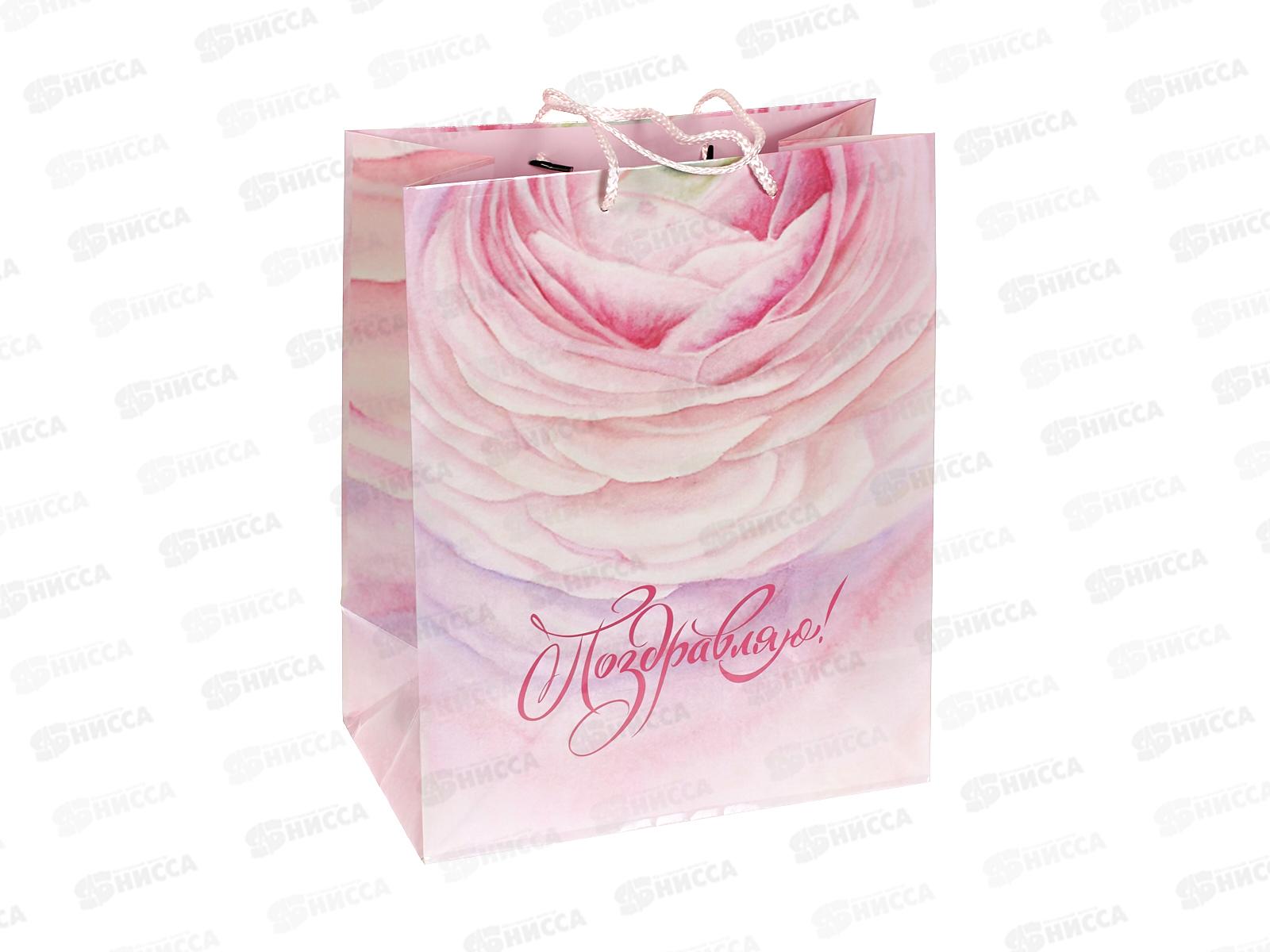 Пакет подарочный 26х32х14см l Глянцевый Градиент PL-124709-GR *12