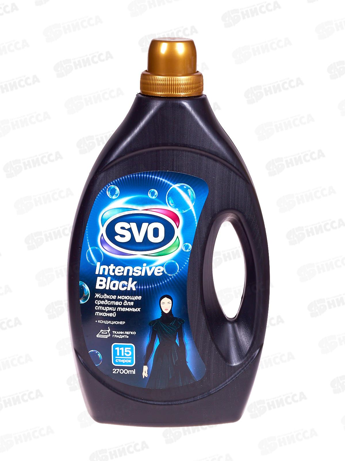 SVO гель для стирки 2,7л Черный 3в1 *6