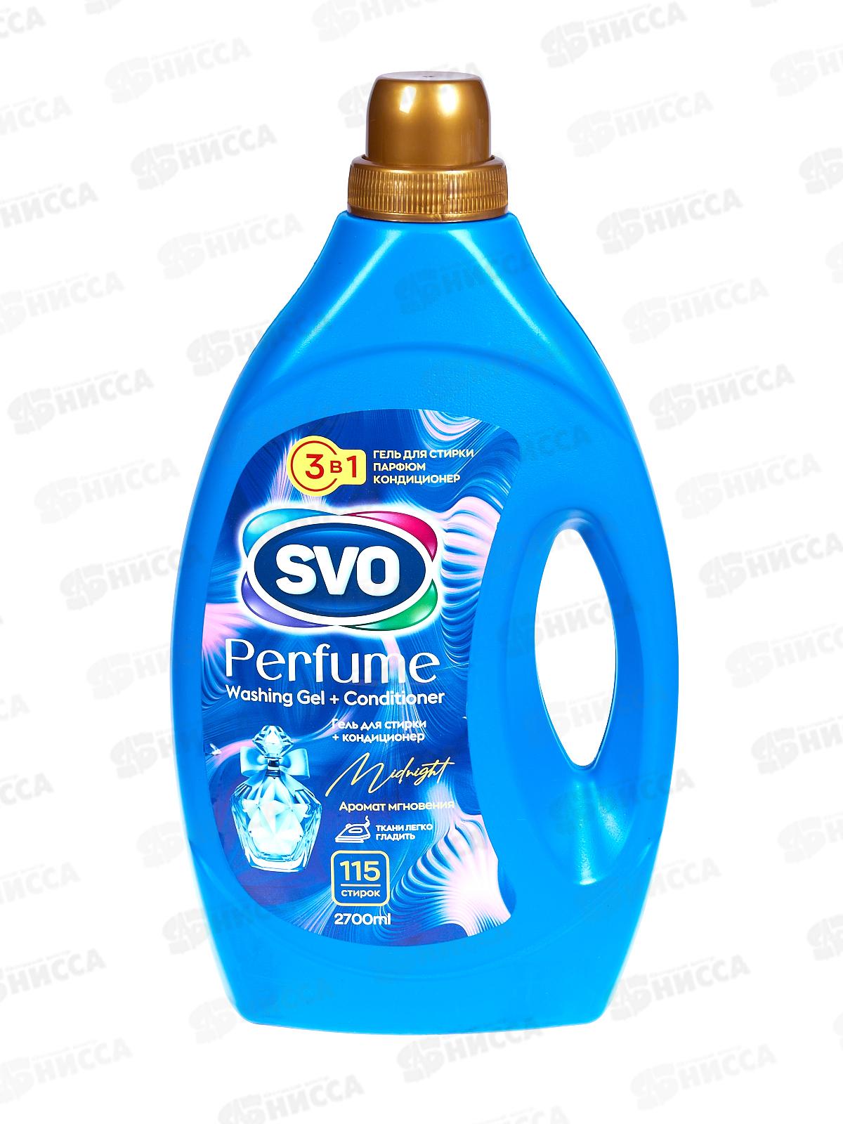 SVO гель для стирки 2,7л Аромат Мгновения 3в1 *6