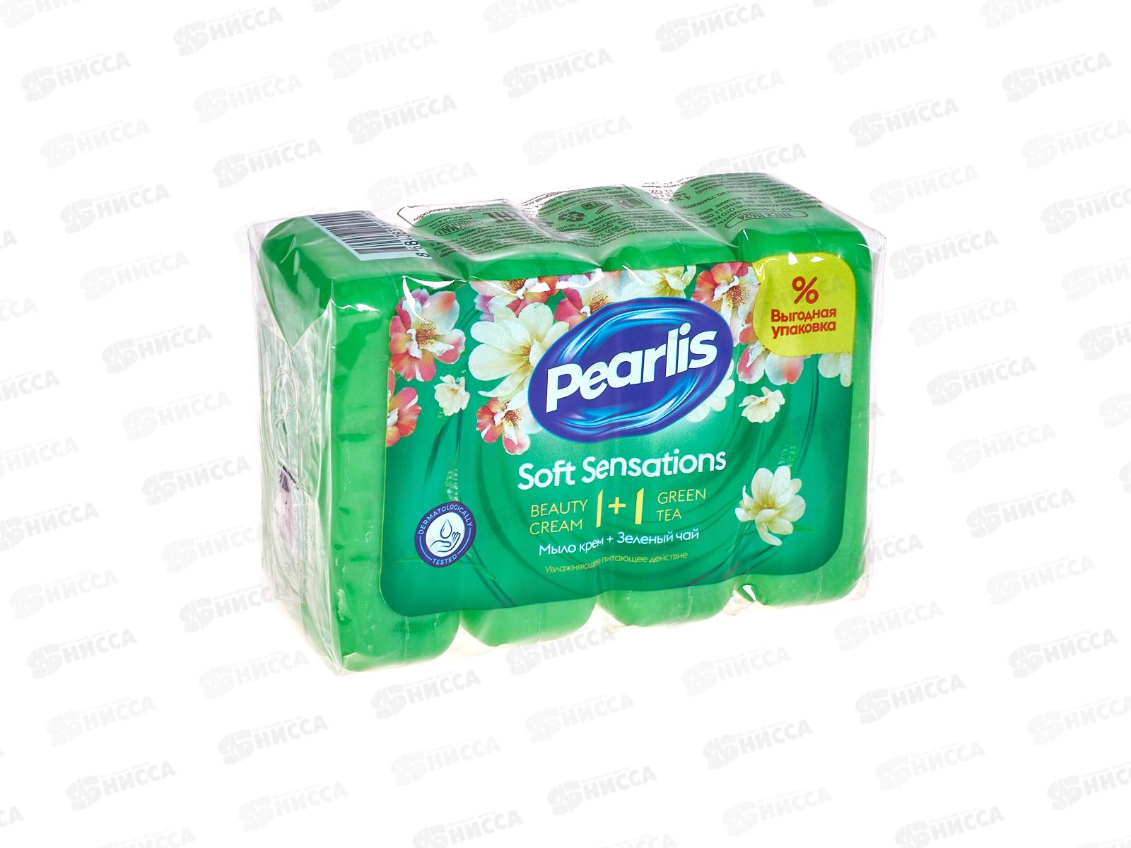 SVO Pearlis крем-мыло 4*85гр Зеленый чай *24