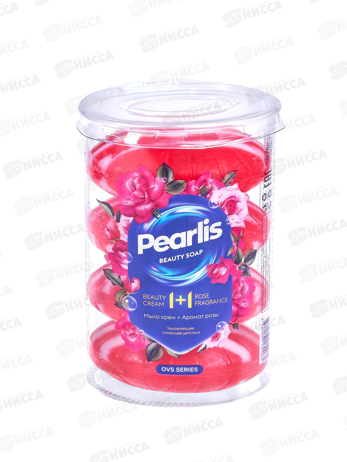 SVO Pearlis крем-мыло 4*100гр Ароматы розы *16
