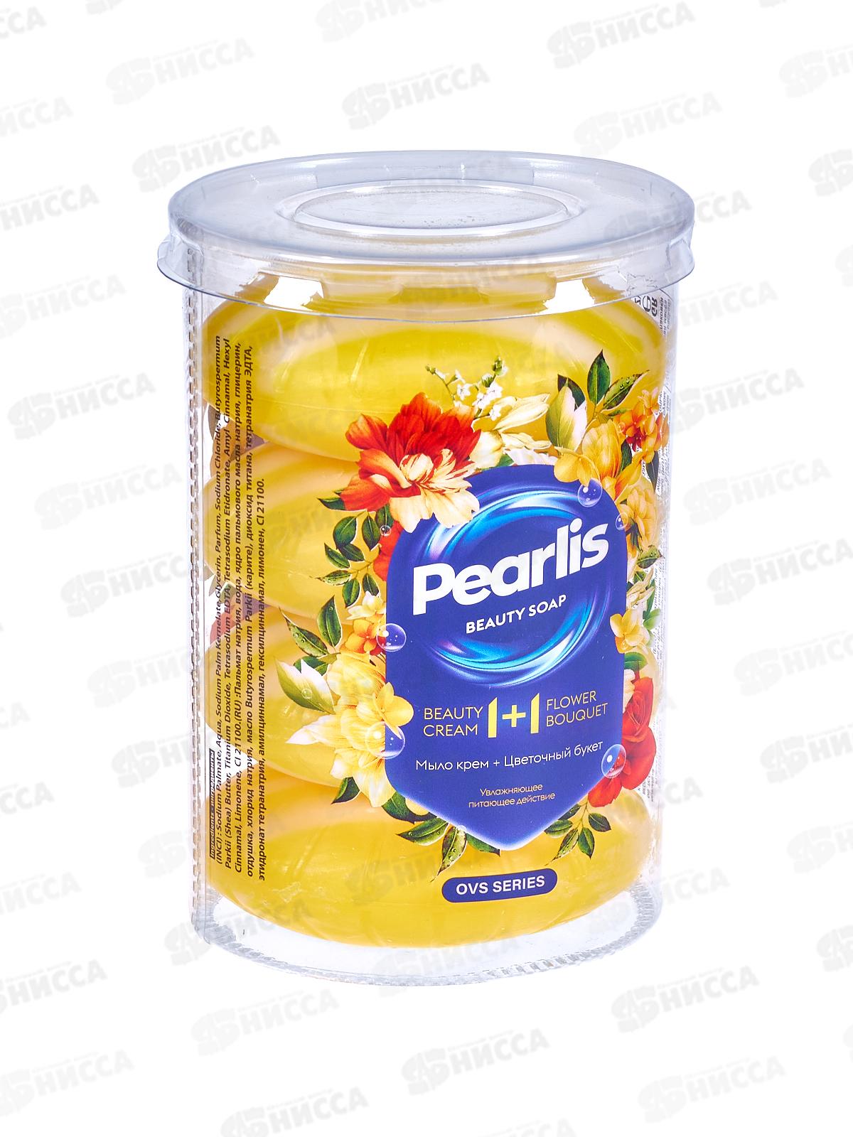 SVO Pearlis крем-мыло 4*100гр Цветочный букет *16