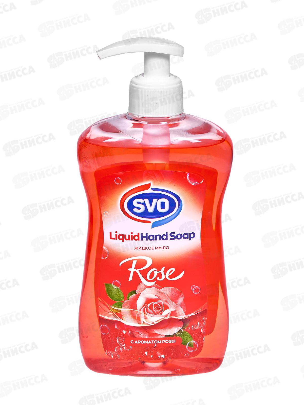 SVO Мыло жидкое 500мл Роза *12