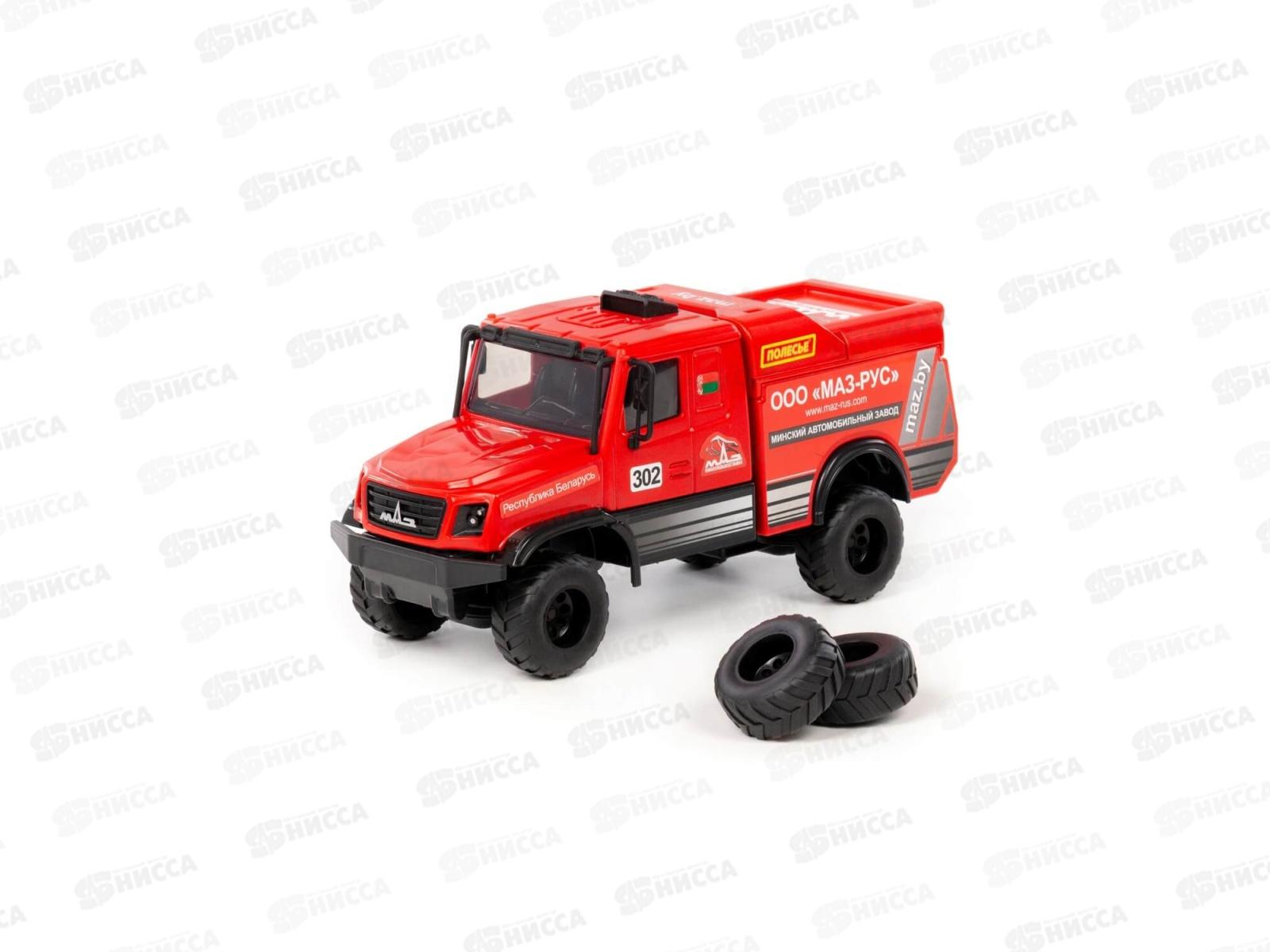 Грузовик гоночный МАЗ-6440RR инерционный, 57314 в коробке  *8