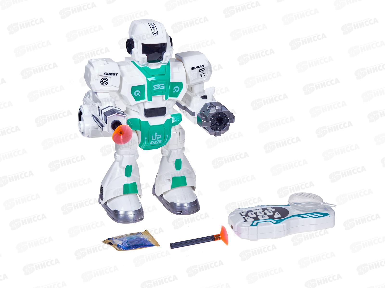 Робот №606-37 звук, свет, пар, коробка 27,5*13,5*27,5