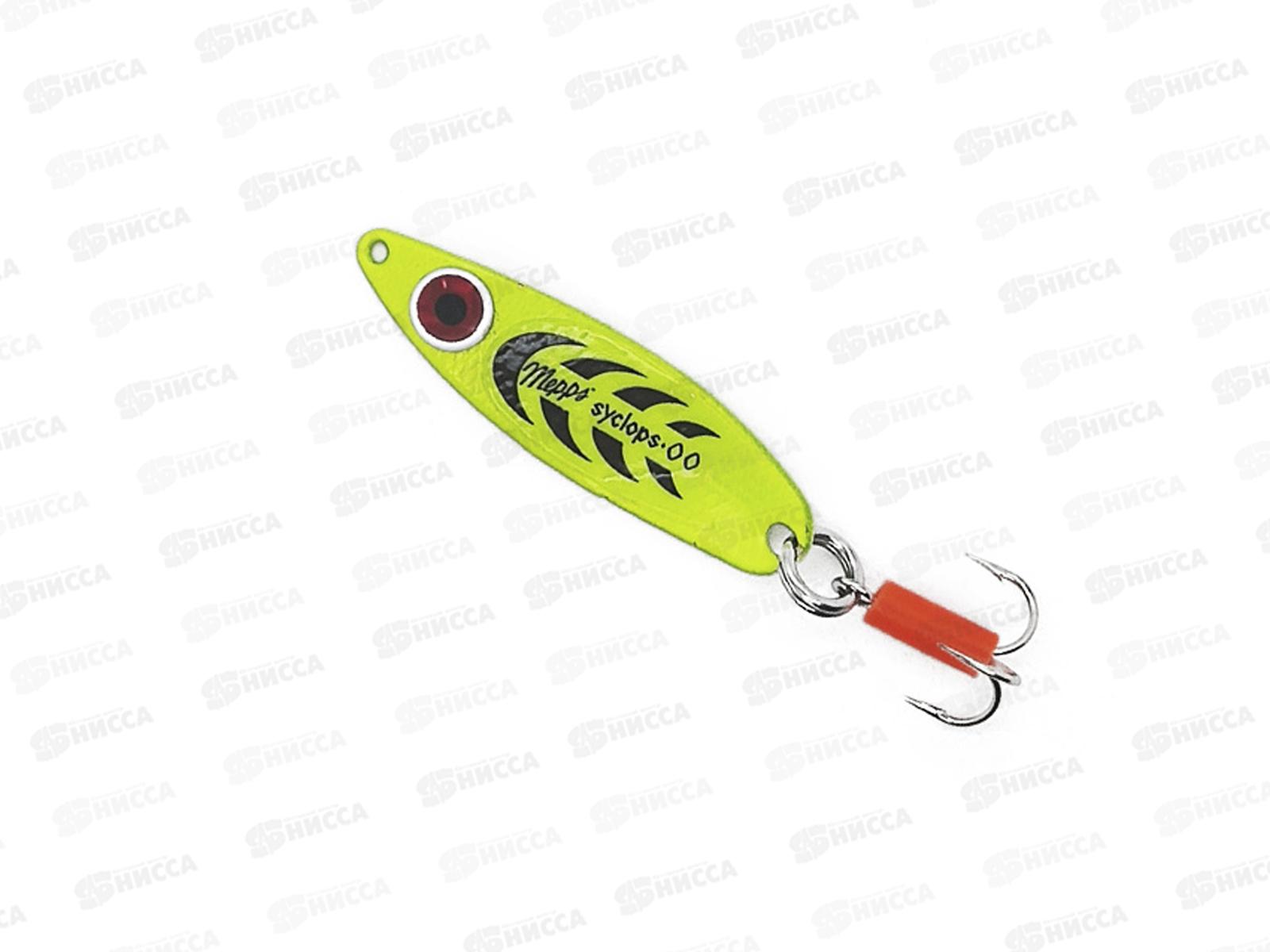 Блесна вращ. MEPPS Syclops Fluo Chart №00  369357