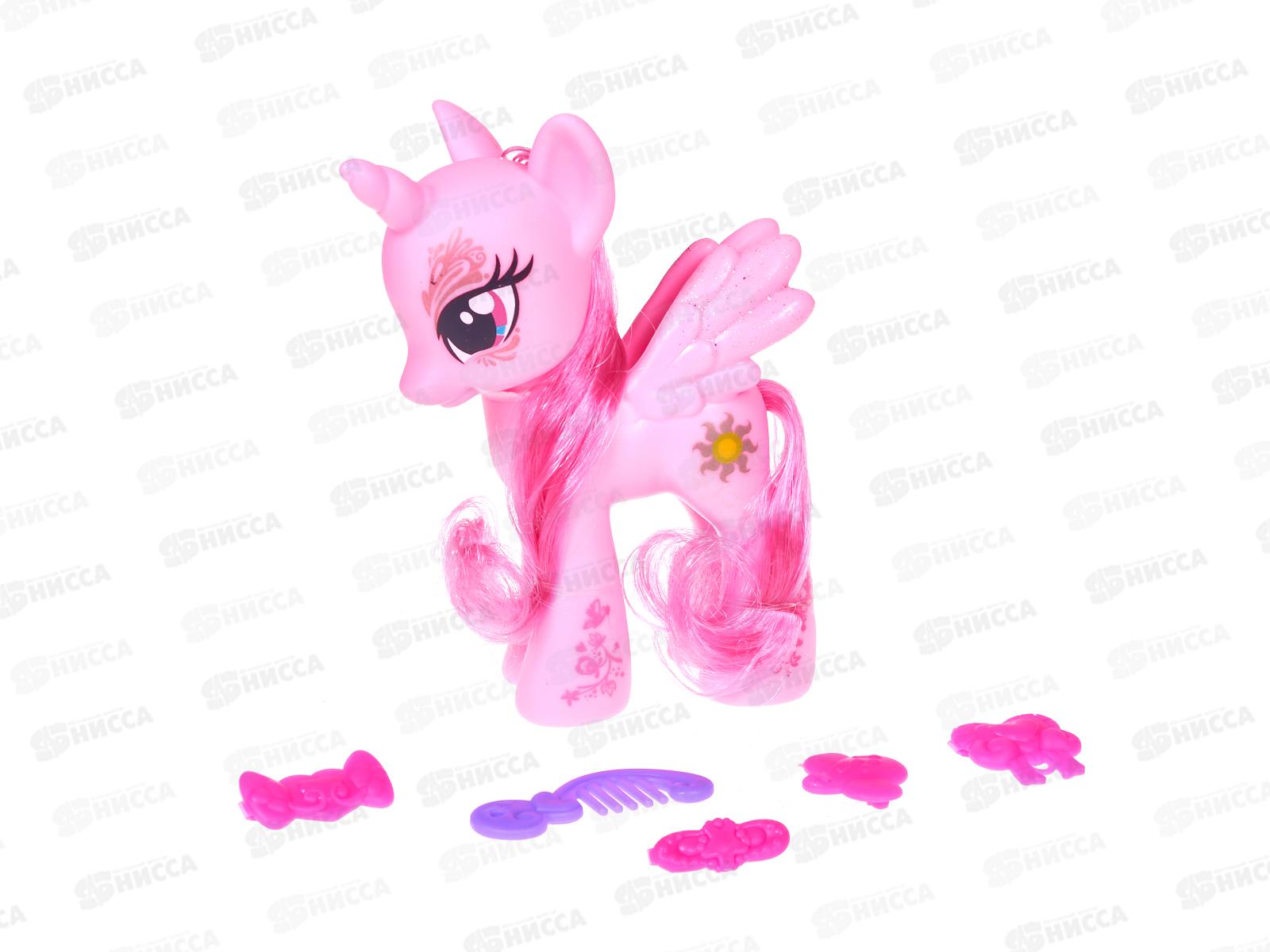 Единорог IT109867 &quotGirls Club&quot с аксессуарами в пакете 21*16см