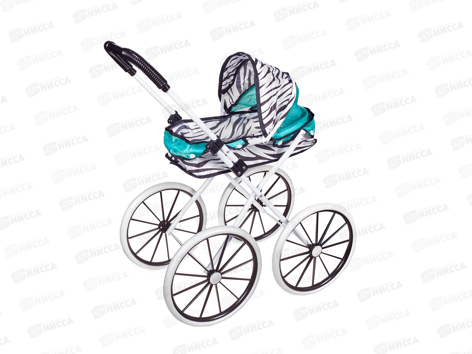 Коляска для кукол, металлическая 2300669 в пакете