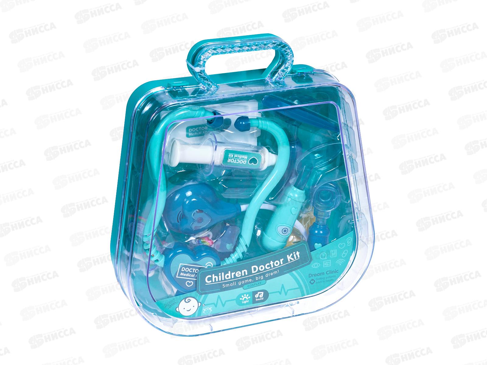 Набор &quotДоктор&quot 3121763, свет, звук, в чемодане 27*24,5*7,3см