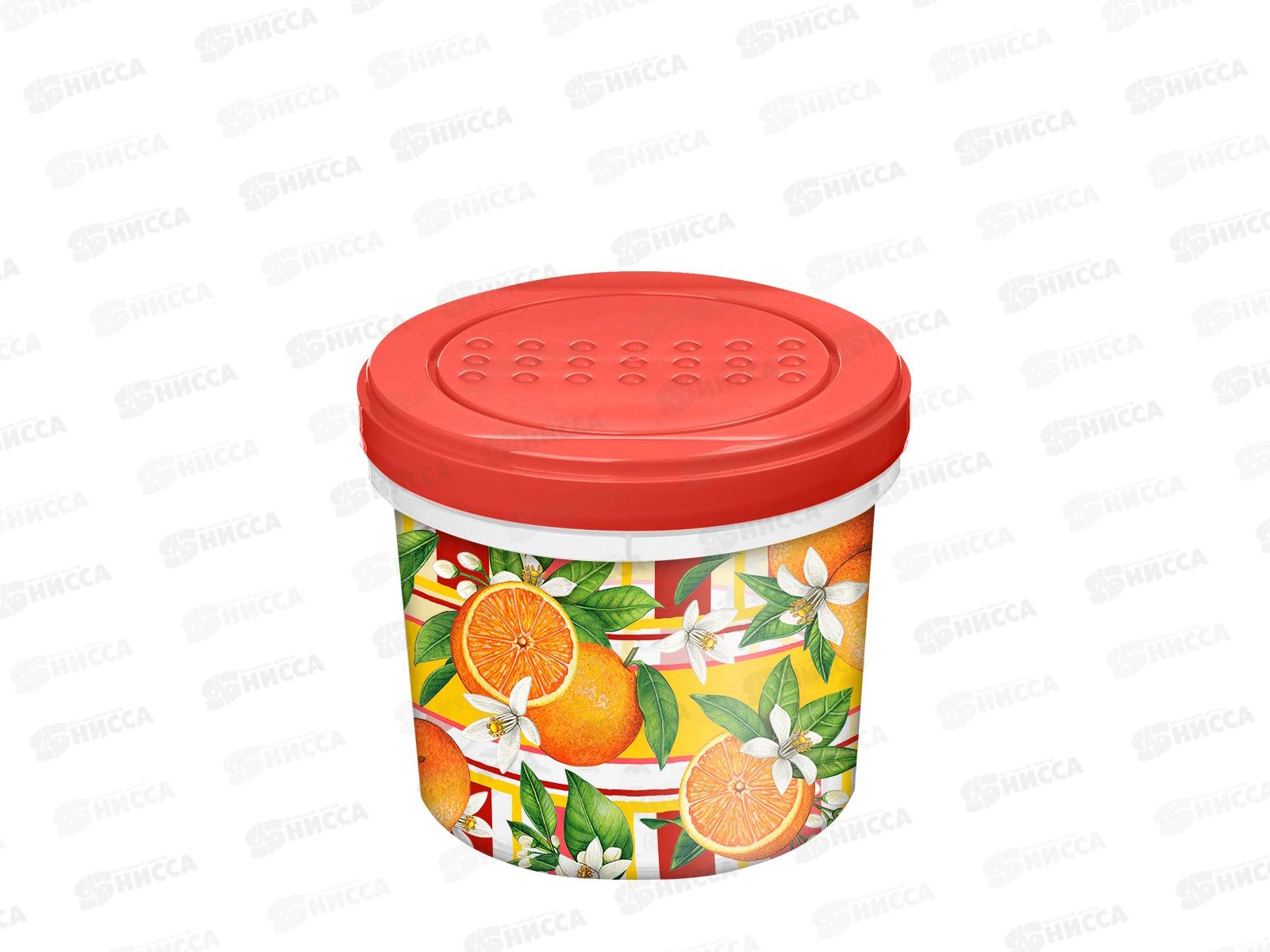 Банка 0,7л Asti Сицилия с/кр с декором красный 223134906/04