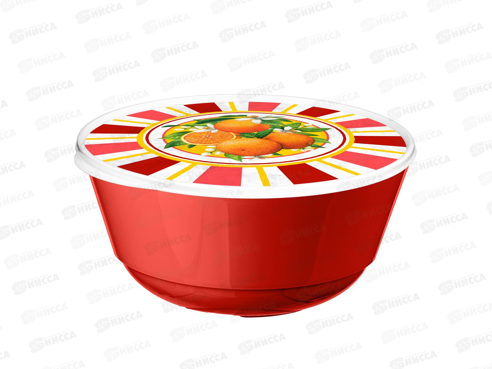 Миска 2л Bergamo с/к Сицилия красный 223135206/04