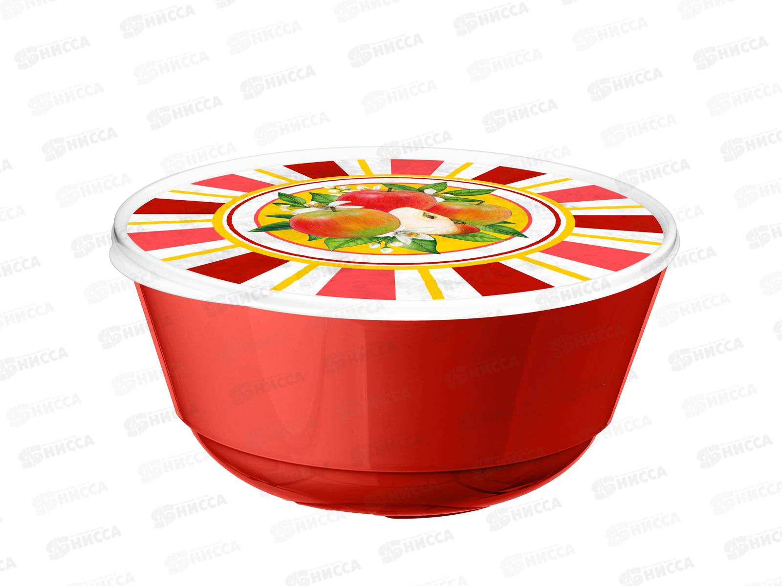 Миска 3л Bergamo с/к Сицилия красный 223135306/04