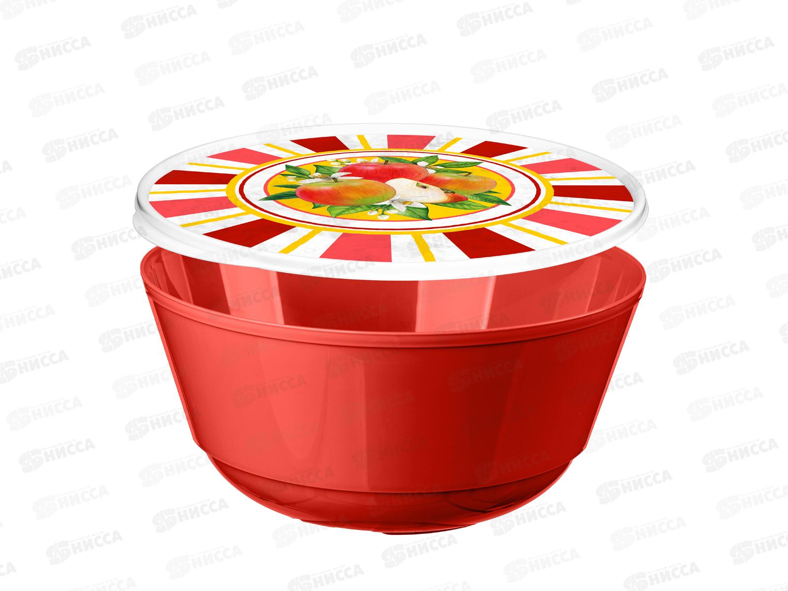 Миска набор 3шт Bergamo с/к Сицилия красный 223135406/04