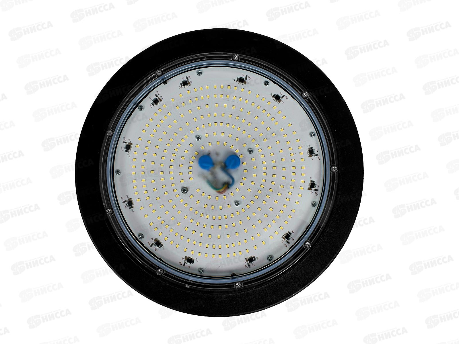 Светильник светодиодный складской ПРОГРЕСС UFO 200Вт подвесной для высоких пролетов,  6500К  *10