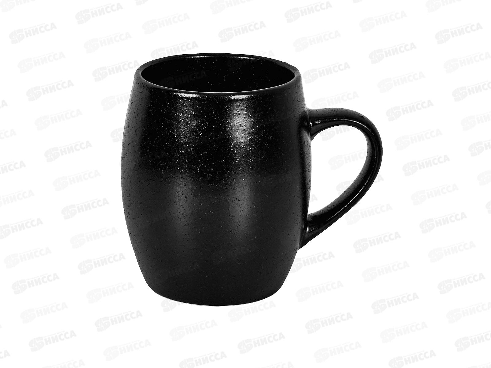 Кружка 430мл &quotBLACK STONE" керамическая, 0540157  *12/36