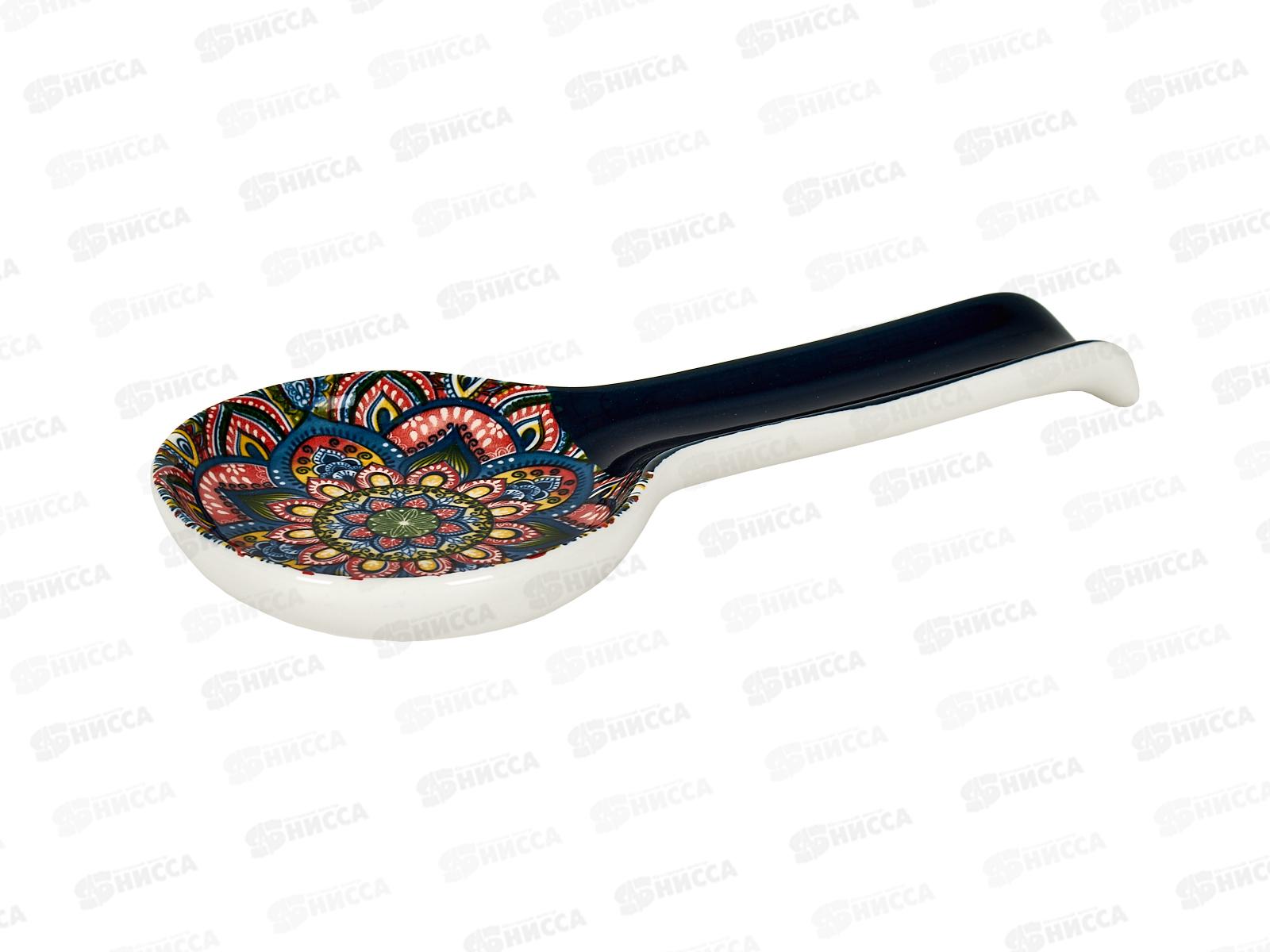 Подставка  под ложку &quotArabesgue&quot (синий) 23х10х2см п/у 0860135 *72