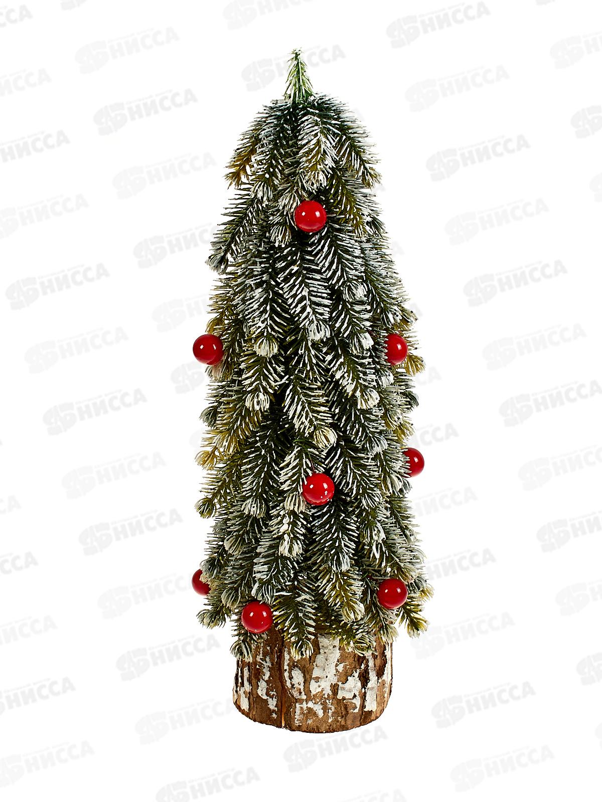 Ель декоративная Мечта, заснеженная, 14х14х33см, 10245-12  АТМ