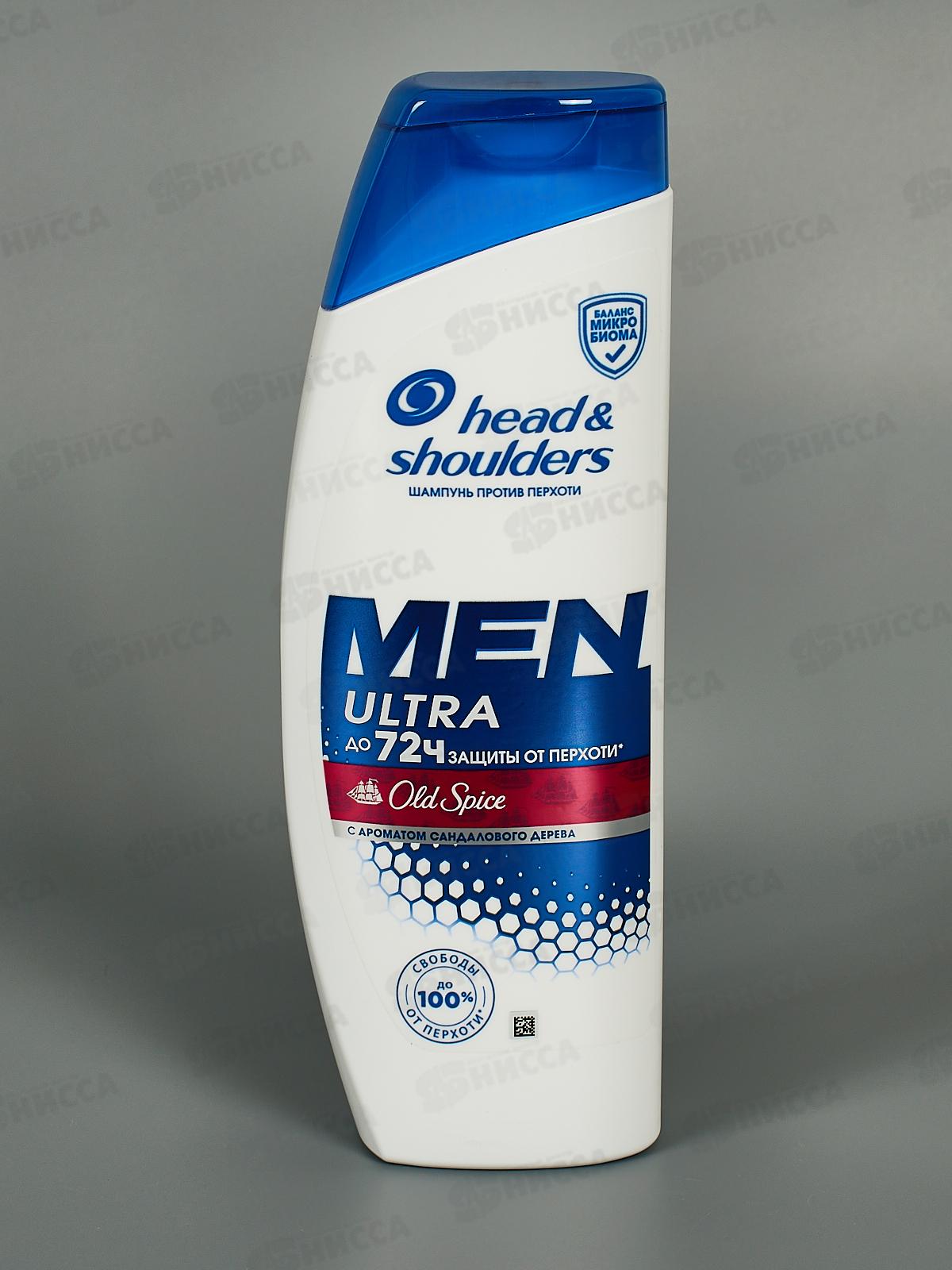 ХЭД ЭНД ШОЛД шампунь 360мл Old Spice против перхоти *6