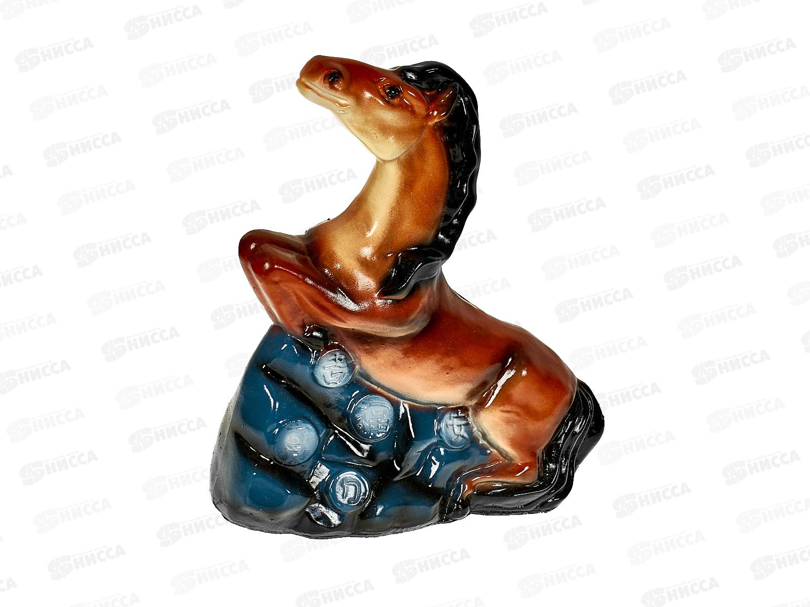 Копилка "Лошадь с деньгами" (лежачая) (250*200мм) арт.481