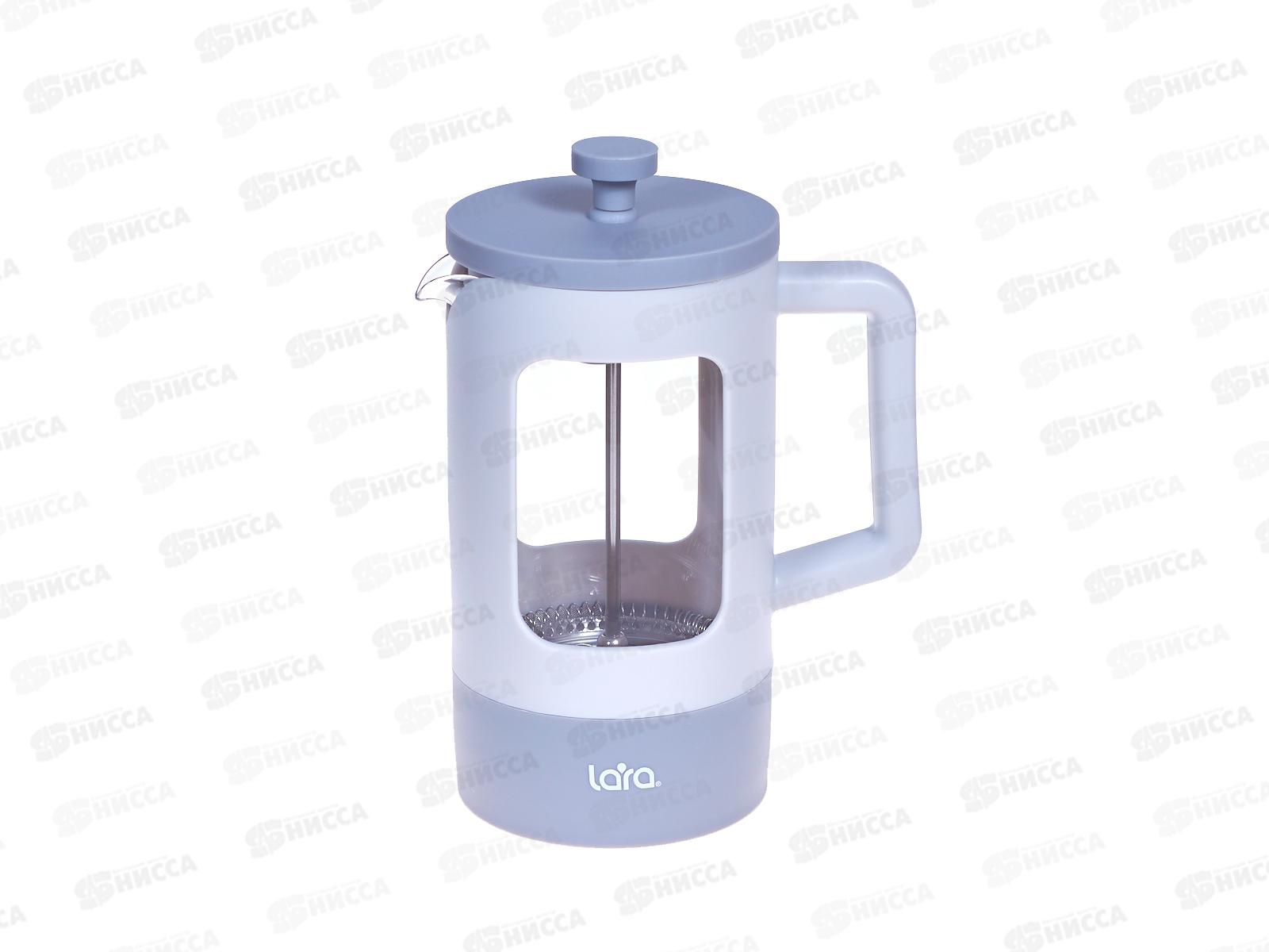 Френч-пресс 0,6л LR06-59-600 боросиликатное стекло