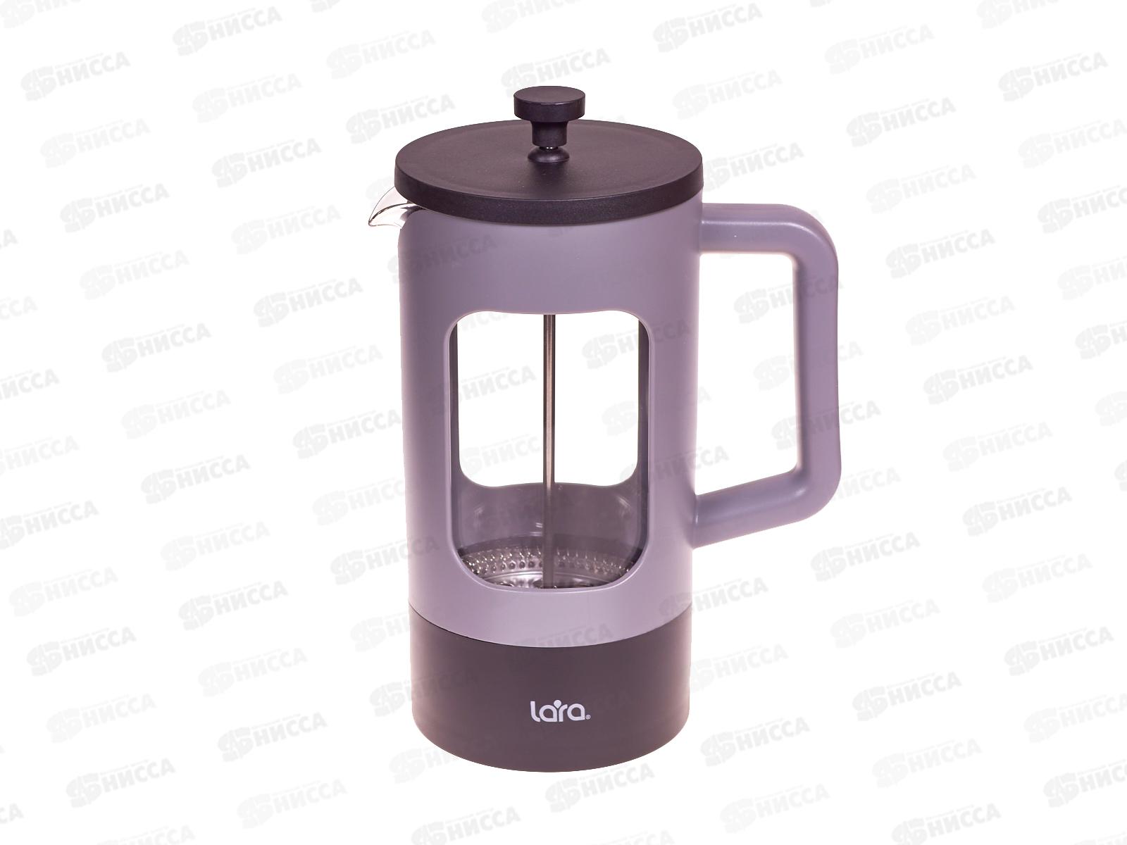 Френч-пресс 1,0л LR06-60-1000 боросиликатное стекло