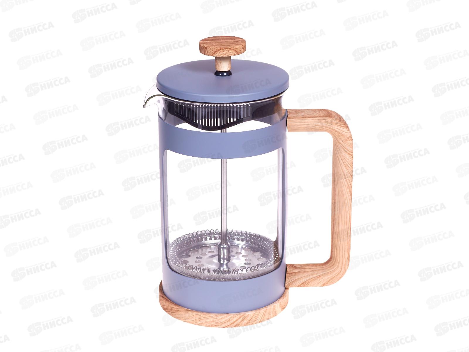 Френч-пресс 0,6л LR06-61-600 боросиликатное стекло