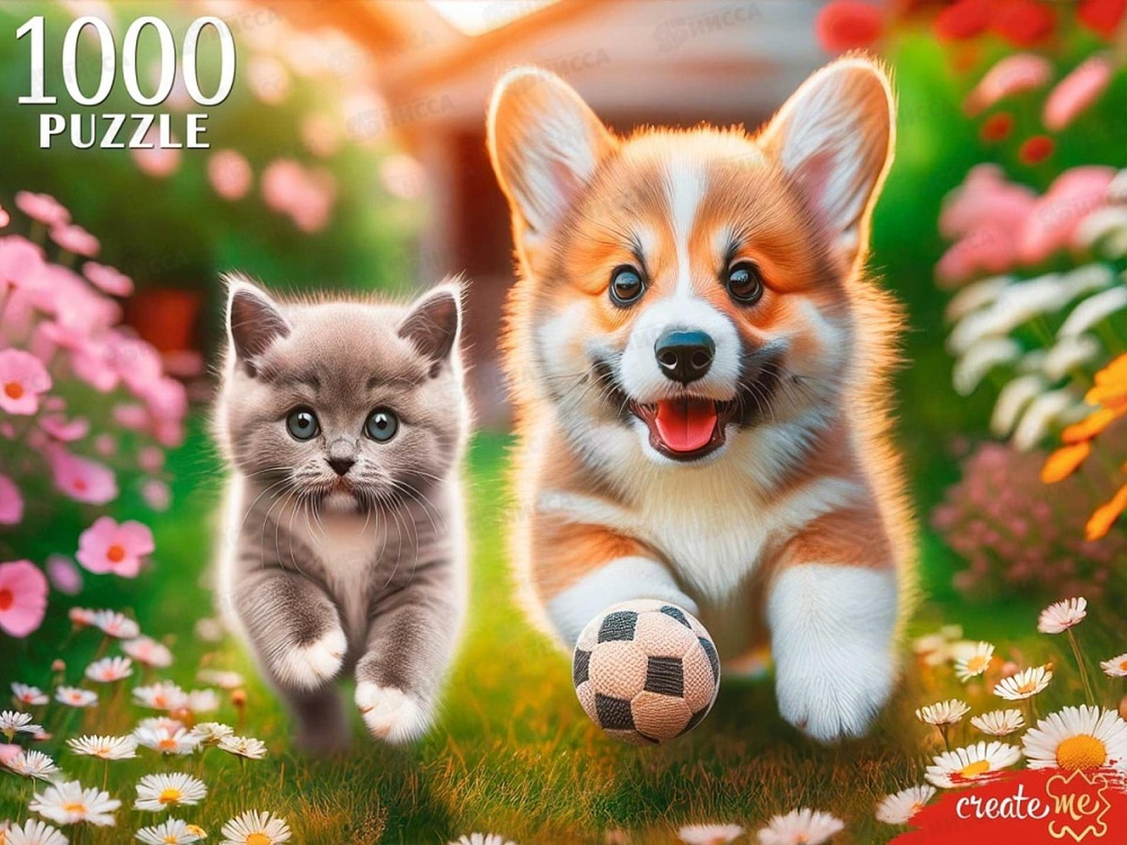 ПАЗ 1000эл. Корги и британский котенок, ХП1000-8279 *10