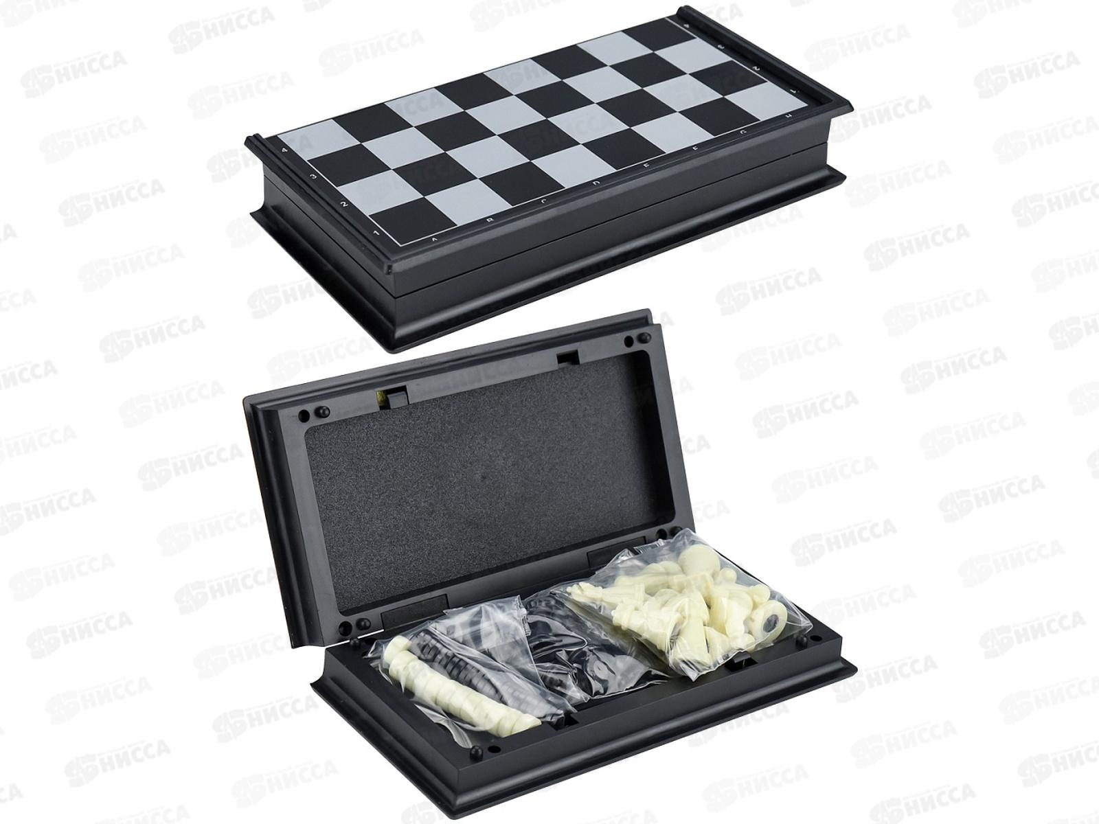 Игра 2 в 1 на магните (шахматы, шашки) FCJ1344750 (15х15х1,5см)