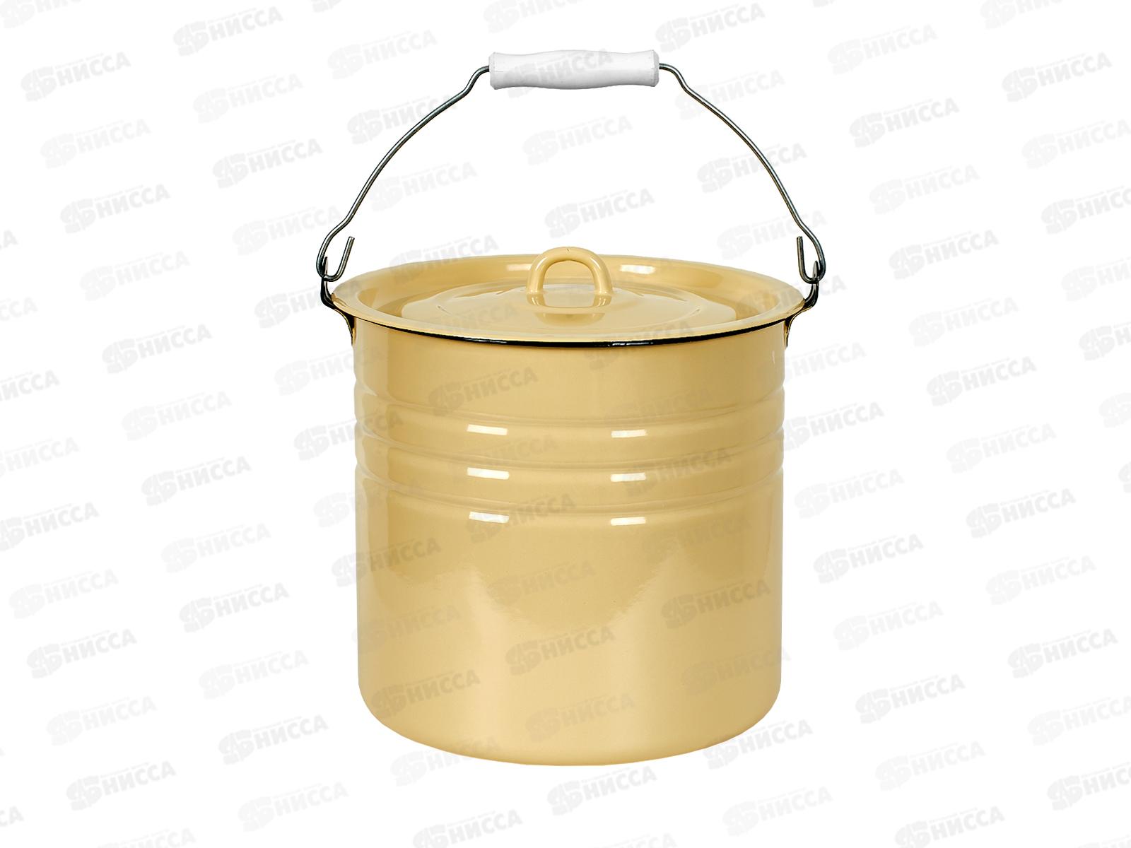 Ведро 12л с/к 21-1224 палевое *2