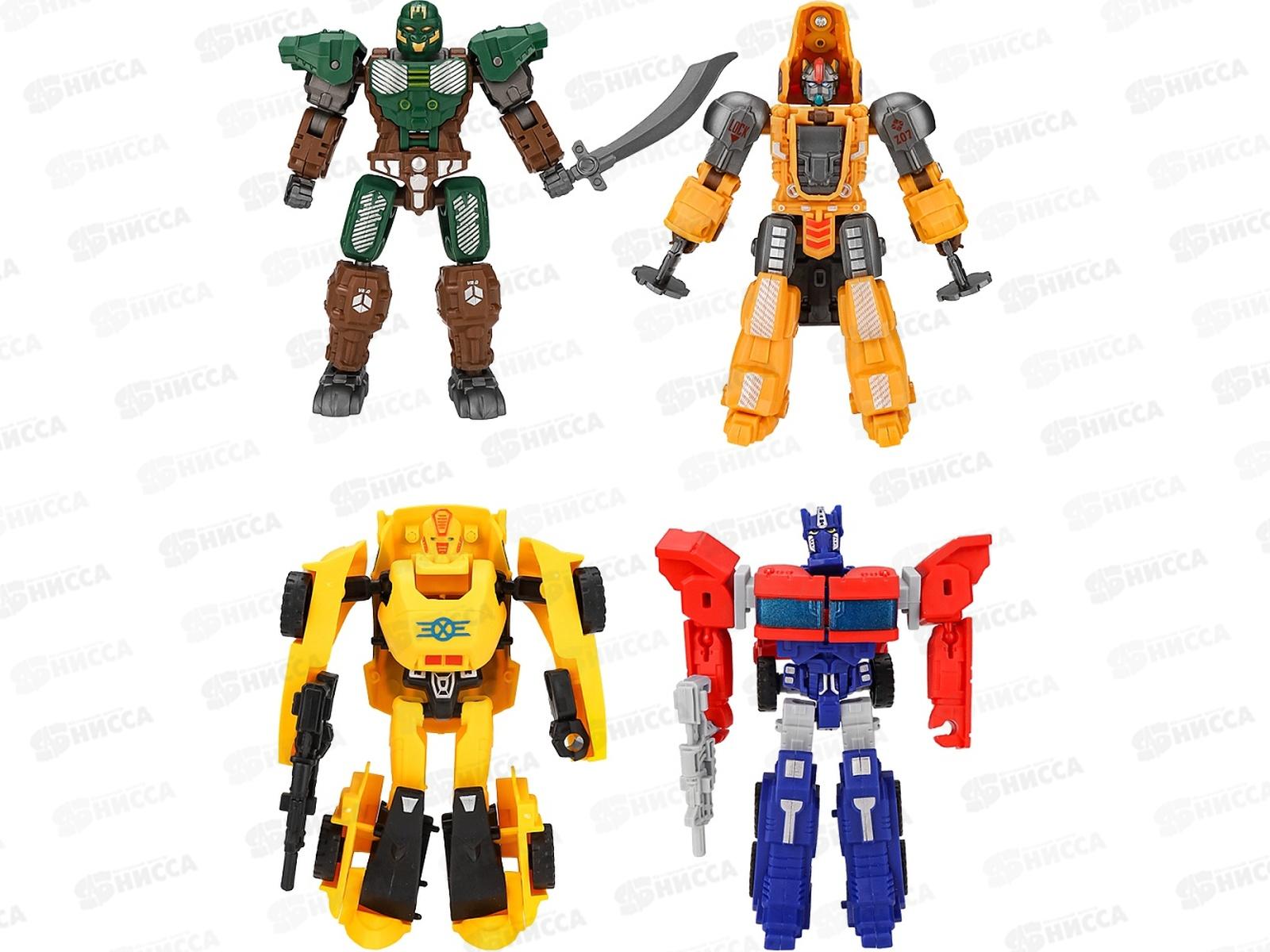 Набор Роботов-трансформеров (4шт) FCJ1371068 в коробке