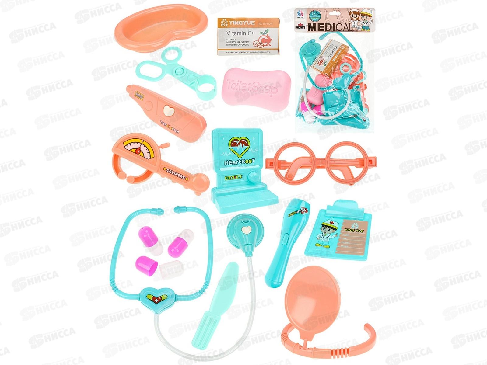 Набор доктора "Любимый доктор-1" 15 предметов, 2129242 в пакете