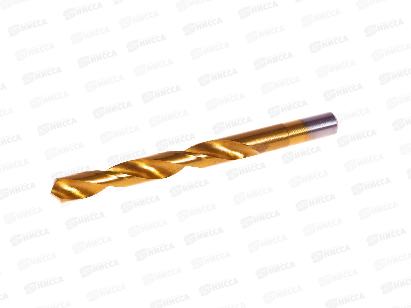 Сверло по металлу 13.5мм, титан+кобальт Р6М5, 666-13,5