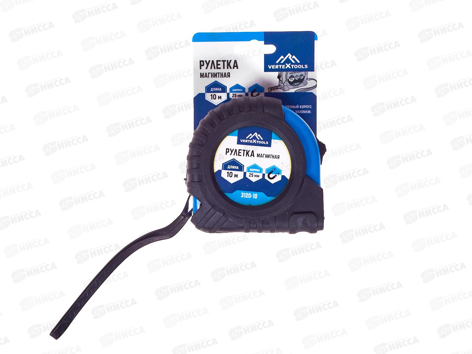 Рулетка магнитная 10м*25мм, 3120-10    *6
