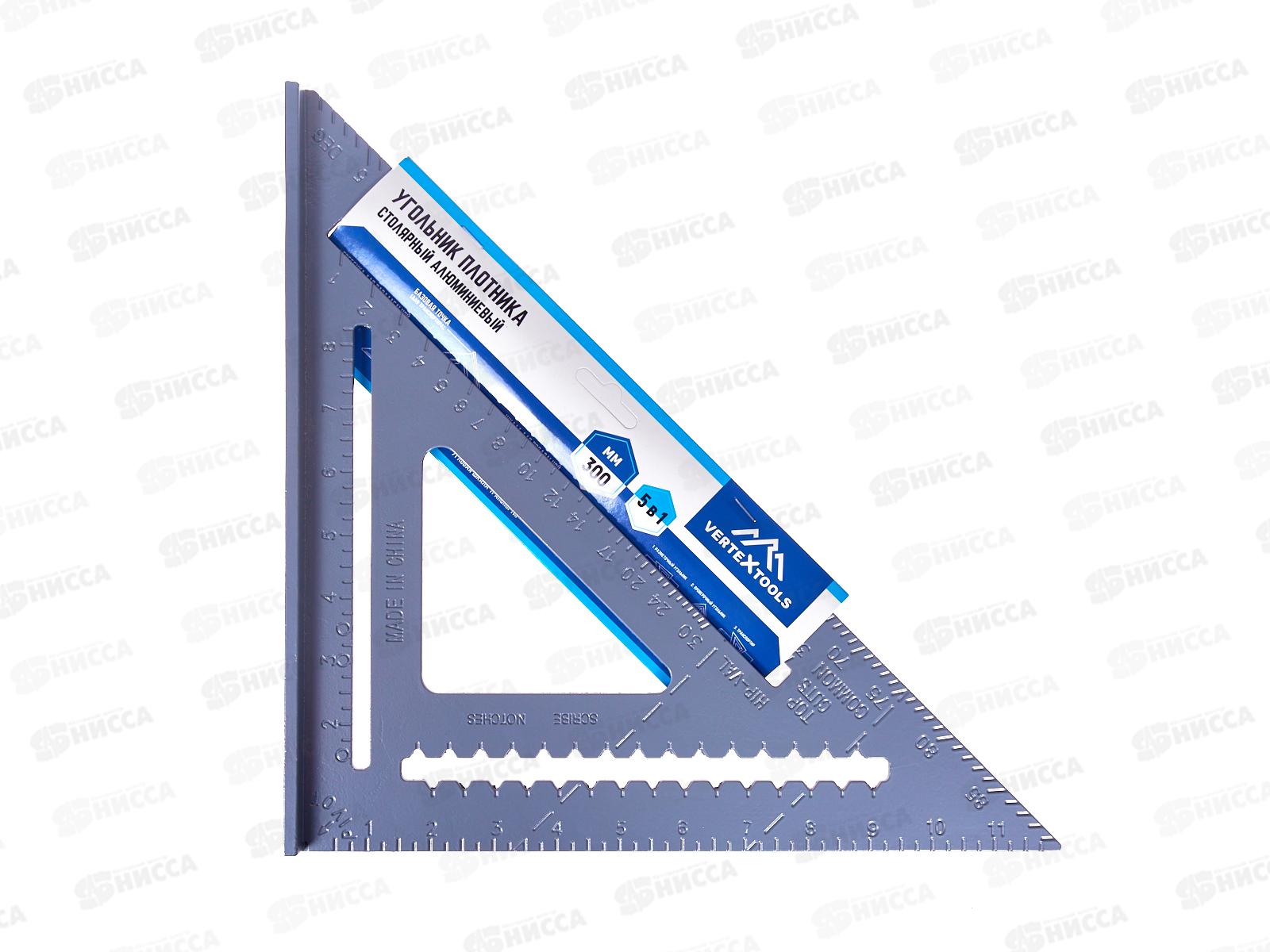 Угольник плотника алюминиевый 300мм, 3040-300    *10