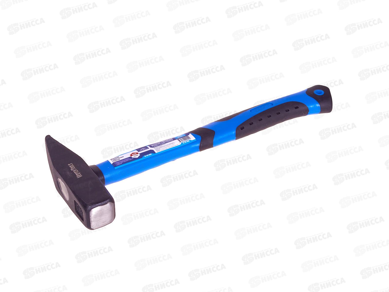 Молоток слесарный, 800г, фибергласовая обрезиненная рукоятка, 10-20-800   *6