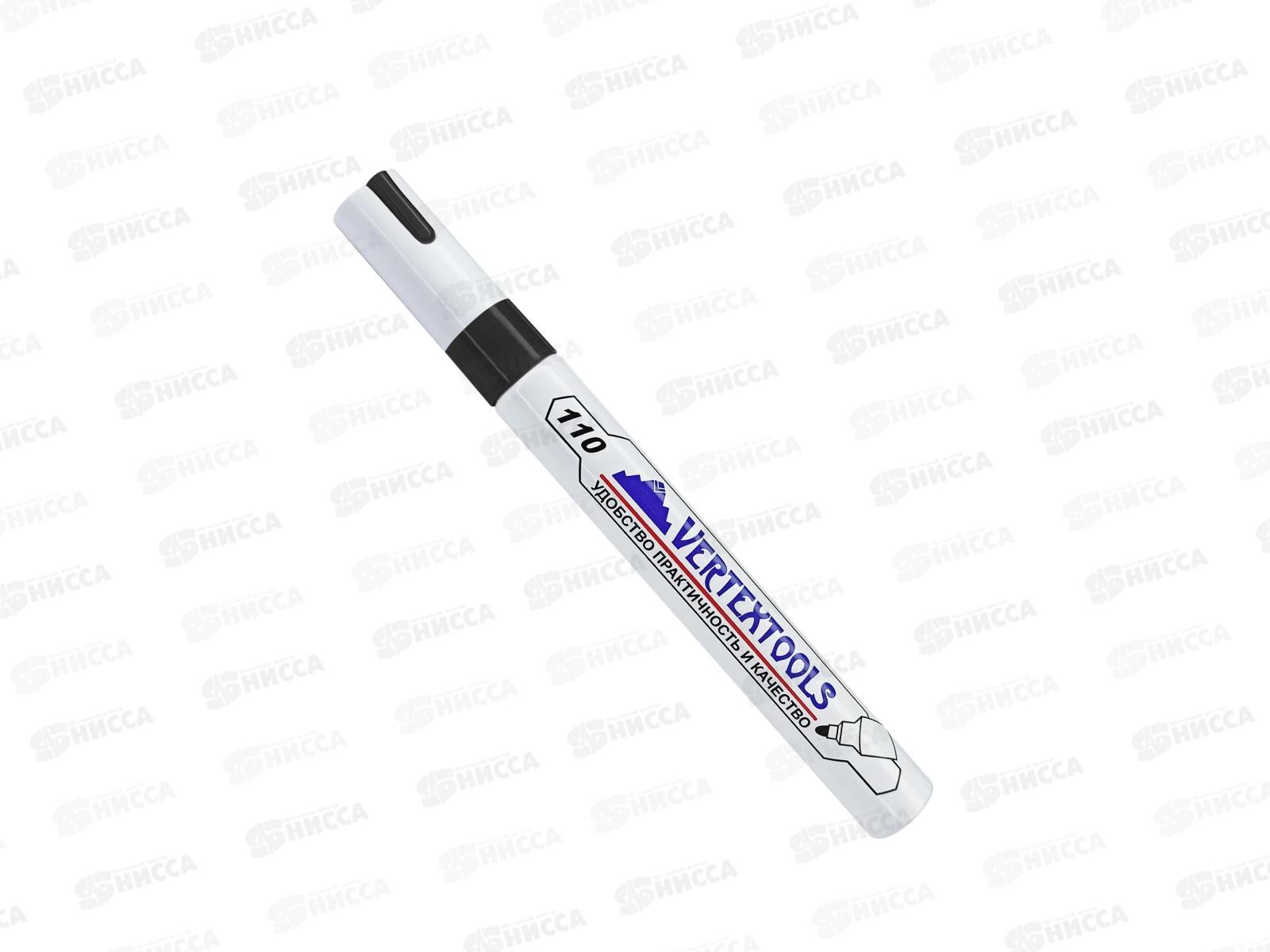 Маркер-краска строительный Черный, 0020-02    *12/144