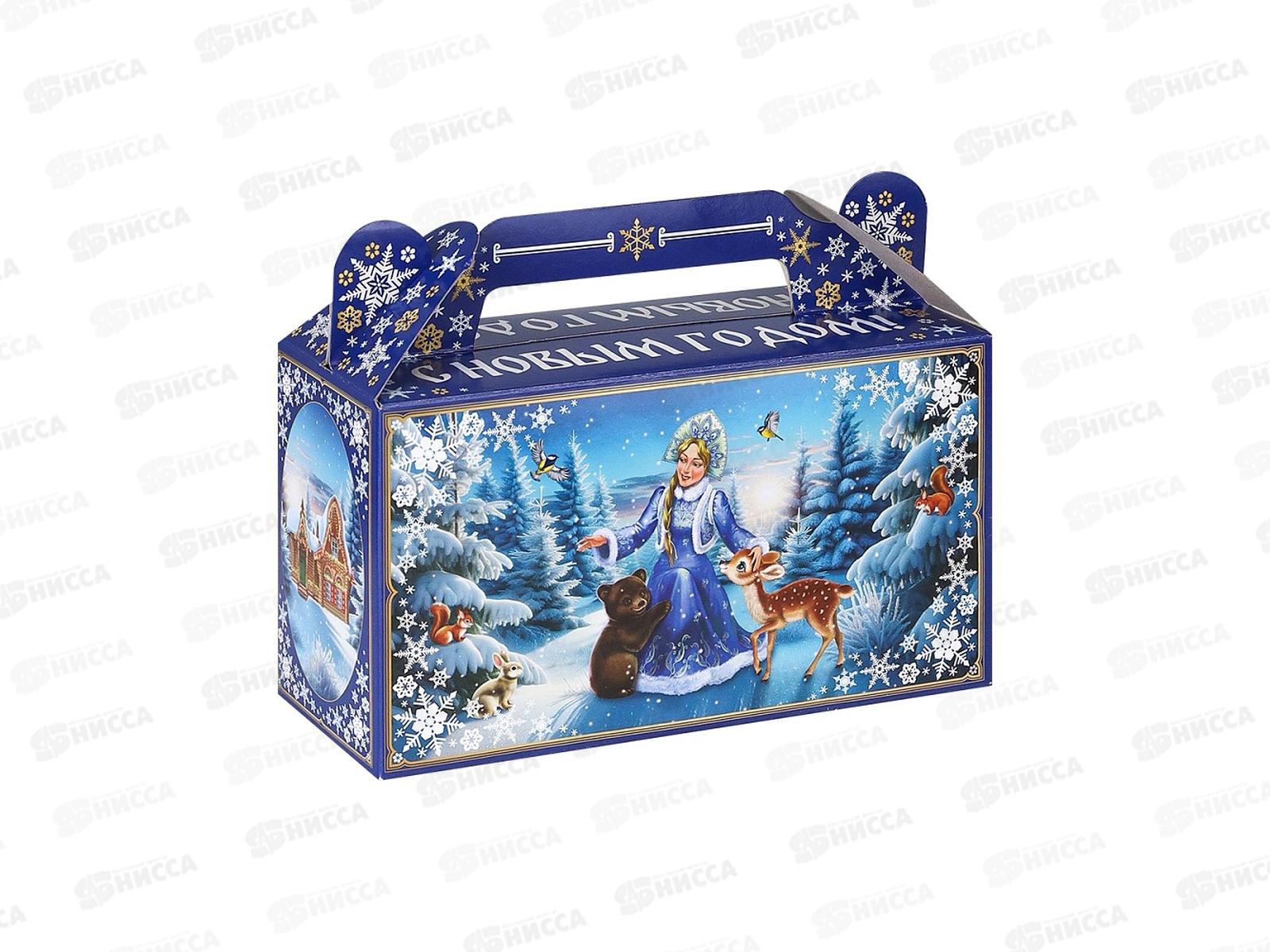 Коробка для конфет MI "Дедушка Мороз пишет письмо" (500г), ПП-6250